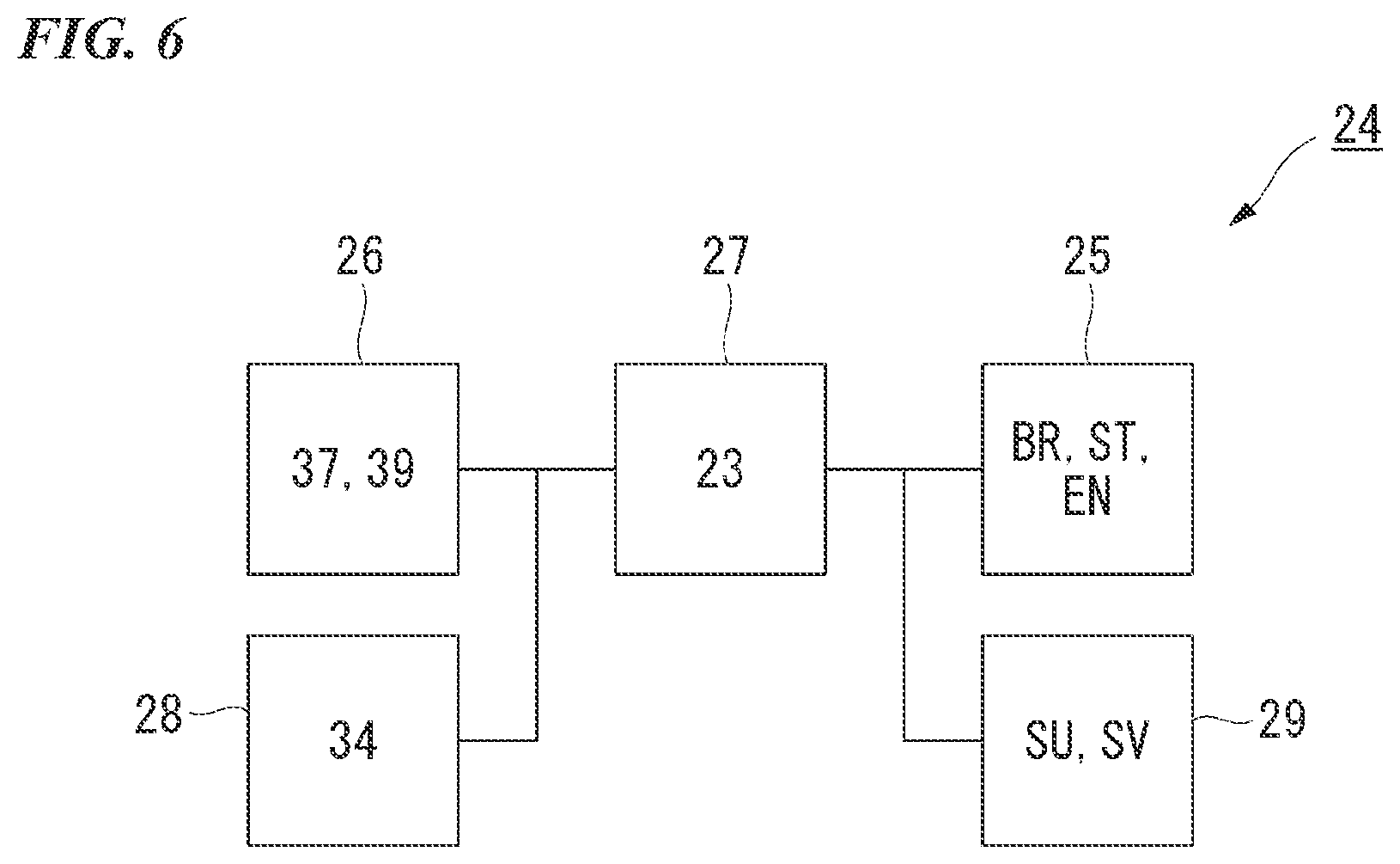 Patent US11772614 Figure 6 – Drive assistance device for saddle type vehicle