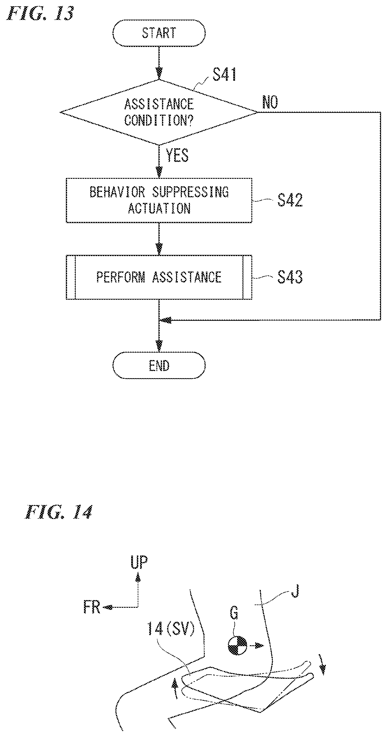 Patent US11772614 Figure 12 – Drive assistance device for saddle type vehicle