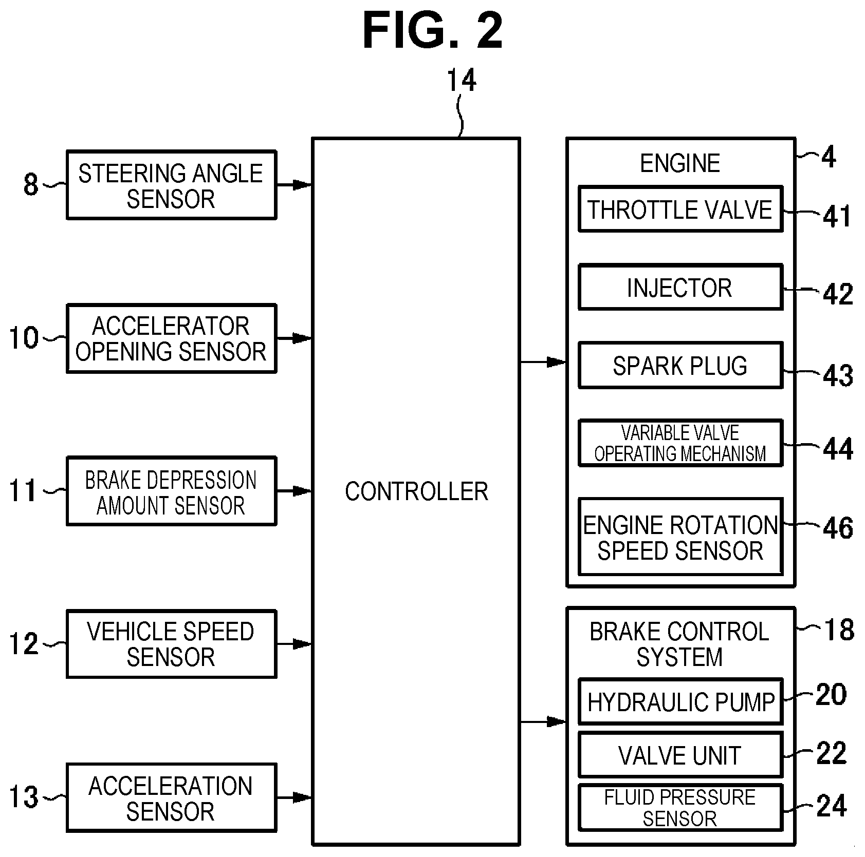 Patent US11772633 Figure 2 – Vehicle control method, vehicle system, and vehicle control apparatus