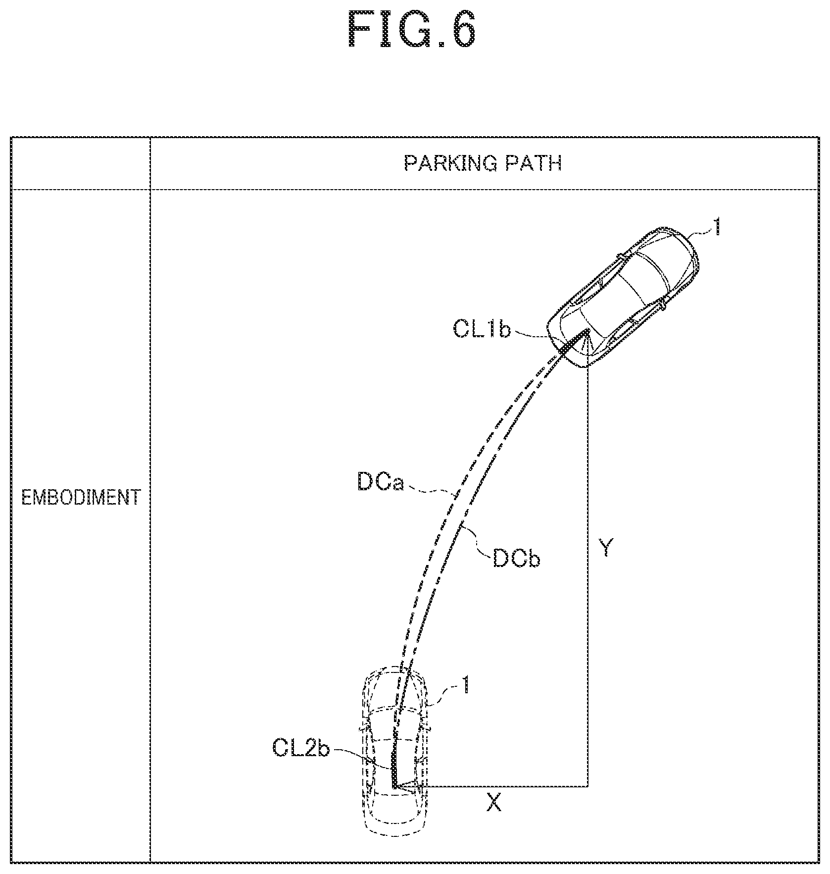Patent US11772636 Figure 6 – Parking assist apparatus and a method of controlling the parking assist apparatus