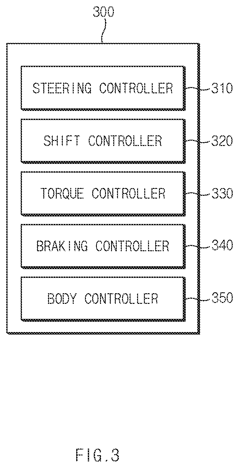 Patent US11772637 Figure 3 – Vehicle indicating progress of automatic parking process and operation method of the same