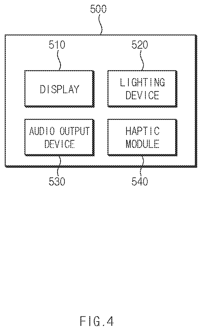 Patent US11772637 Figure 4 – Vehicle indicating progress of automatic parking process and operation method of the same