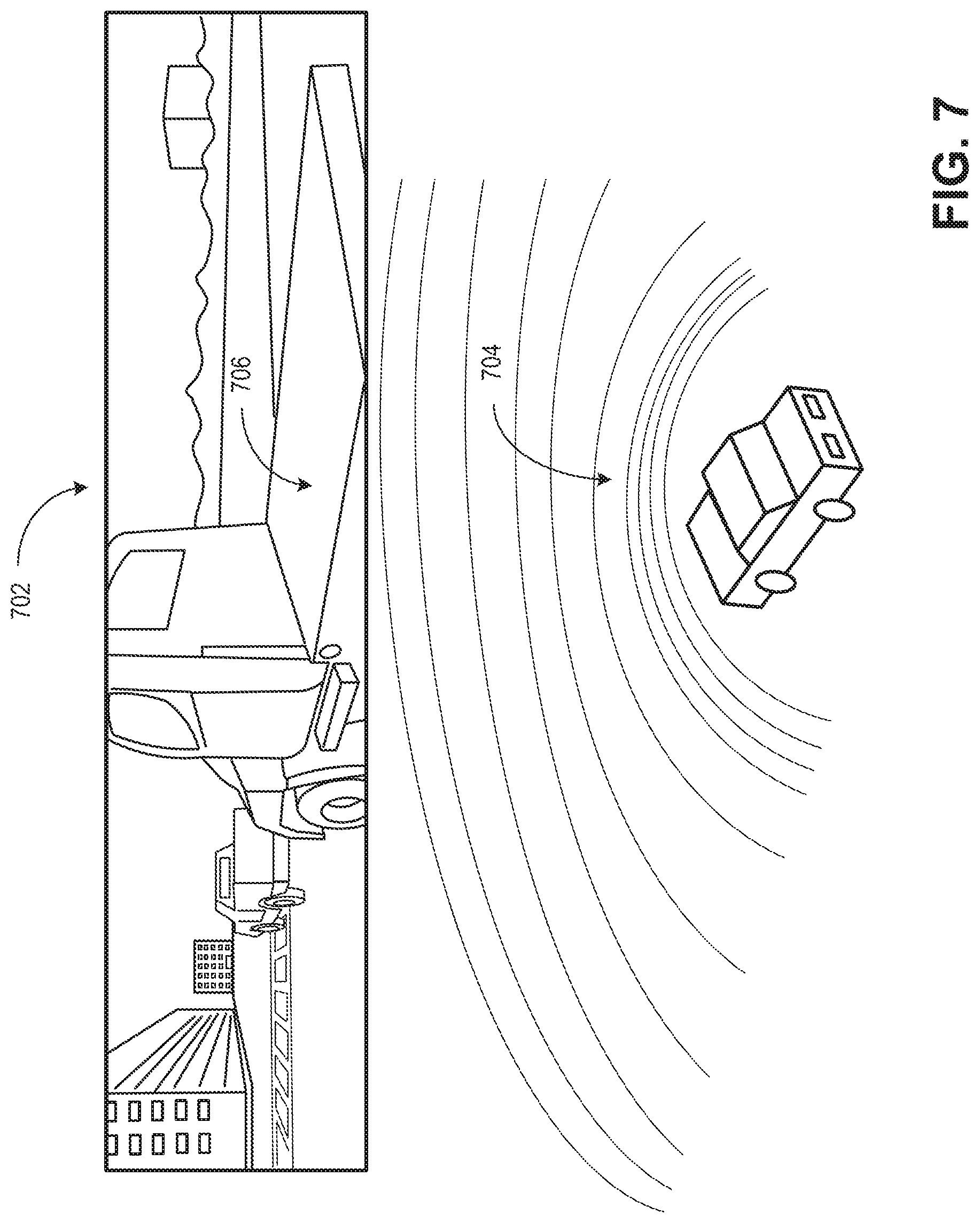Patent US11772638 Figure 7 – Systems and methods for planning and updating a vehicle's trajectory