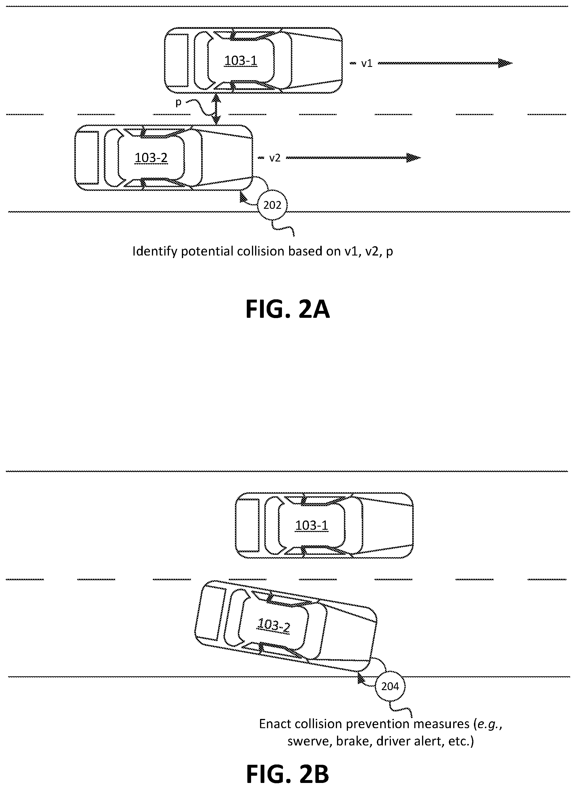 Patent US11772640 Figure 2 – Systems and methods for vehicular collision detection based on multi-dimensional collision models