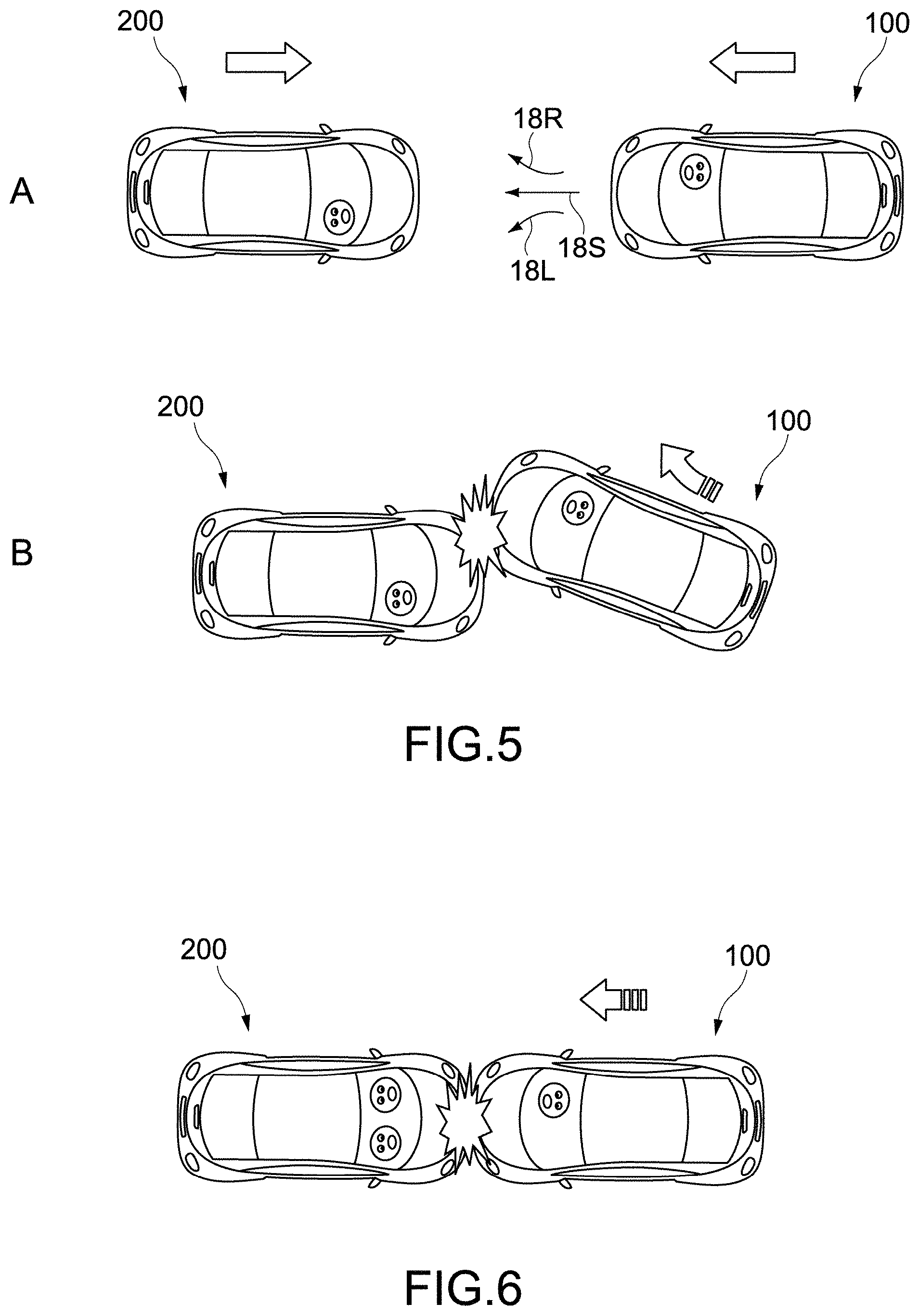 Patent US11772644 Figure 5 – Damage reduction device, damage reduction method, and program