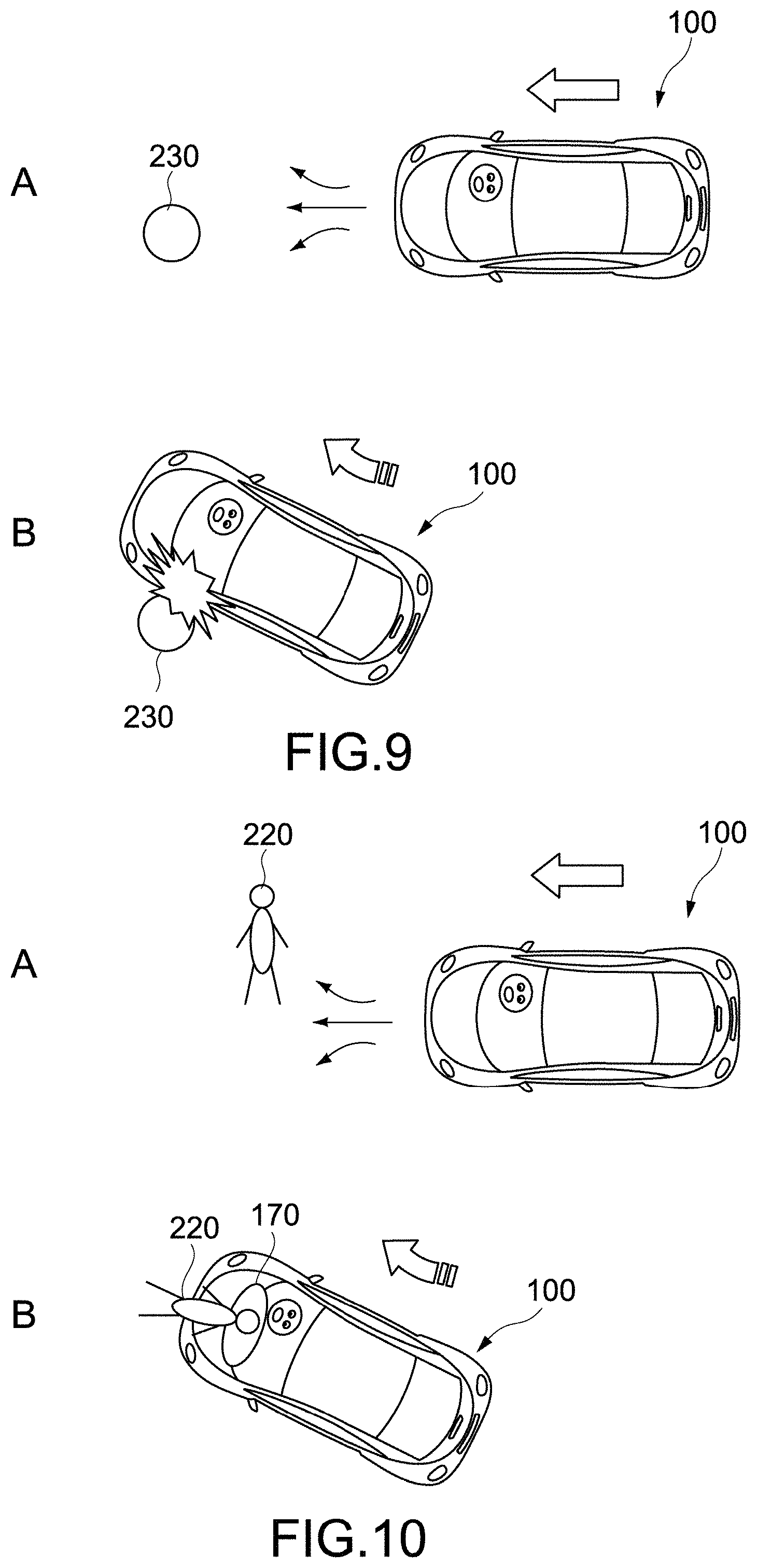 Patent US11772644 Figure 8 – Damage reduction device, damage reduction method, and program