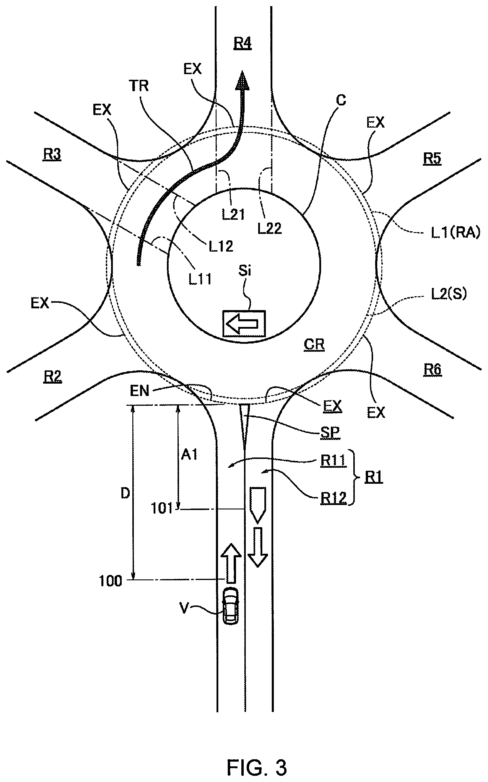 Patent US11772646 Figure 3 – Driving assist method and driving assist device