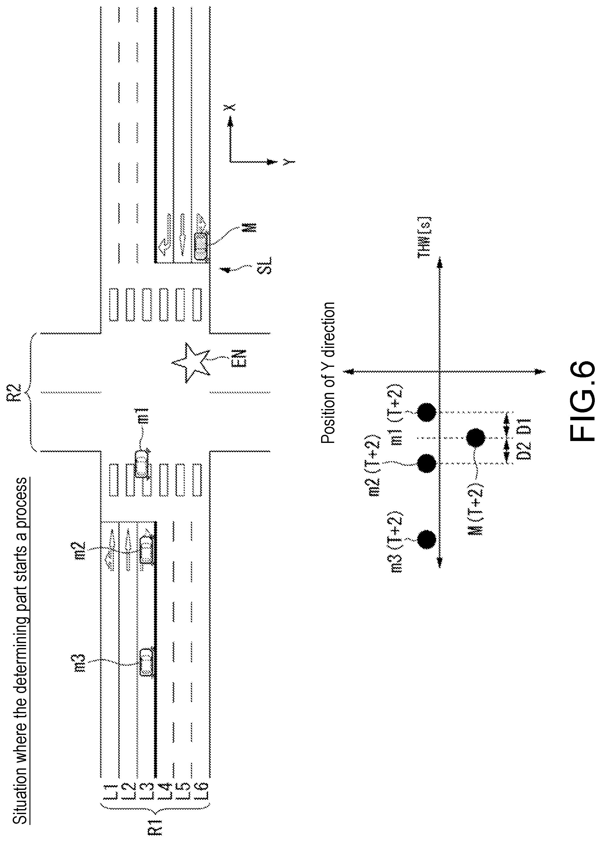 Patent US11772653 Figure 6 – Vehicle control device, vehicle control method, and non-transitory computer readable storage medium
