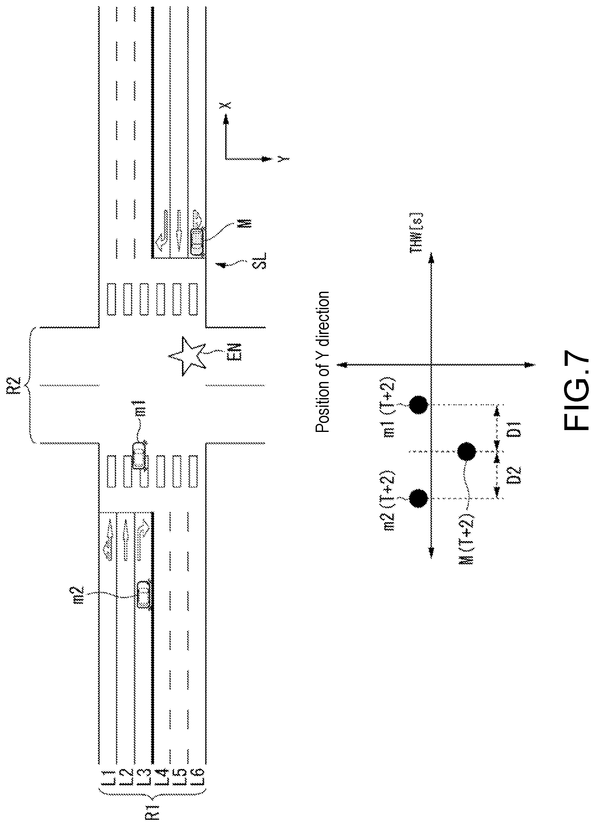 Patent US11772653 Figure 7 – Vehicle control device, vehicle control method, and non-transitory computer readable storage medium