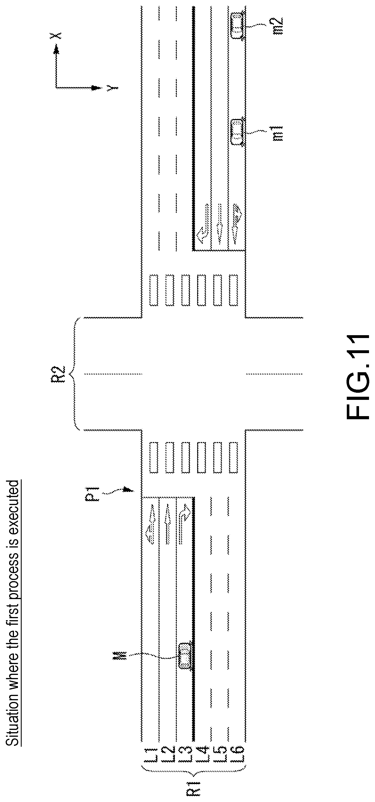 Patent US11772653 Figure 11 – Vehicle control device, vehicle control method, and non-transitory computer readable storage medium