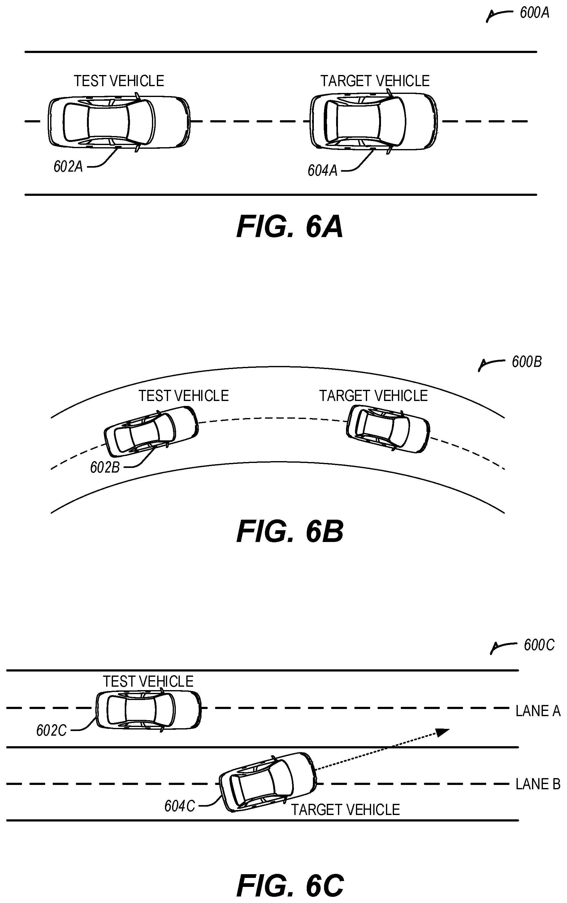 Patent US11772666 Figure 6 – Vehicle operation safety model test system