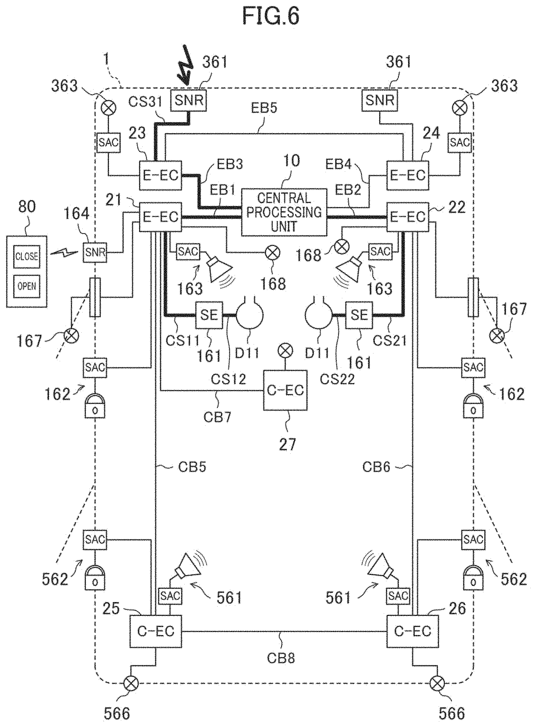 Patent US11772668 Figure 6 – Vehicle control system and design method for vehicle control system