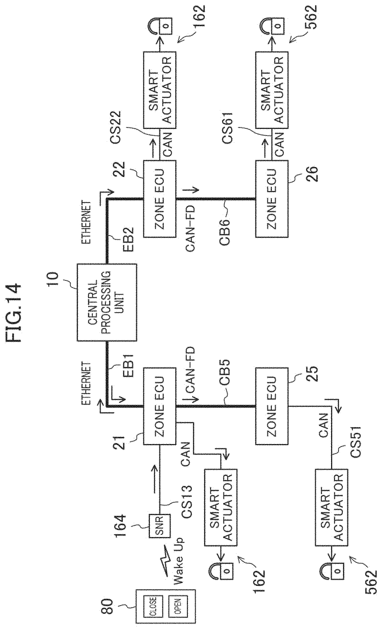 Patent US11772668 Figure 14 – Vehicle control system and design method for vehicle control system