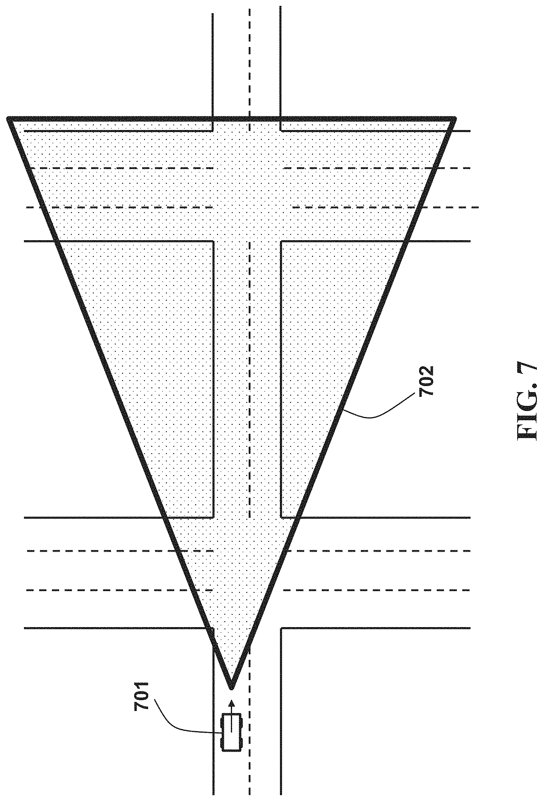 Patent US11772669 Figure 7 – Processing a request signal regarding operation of an autonomous vehicle