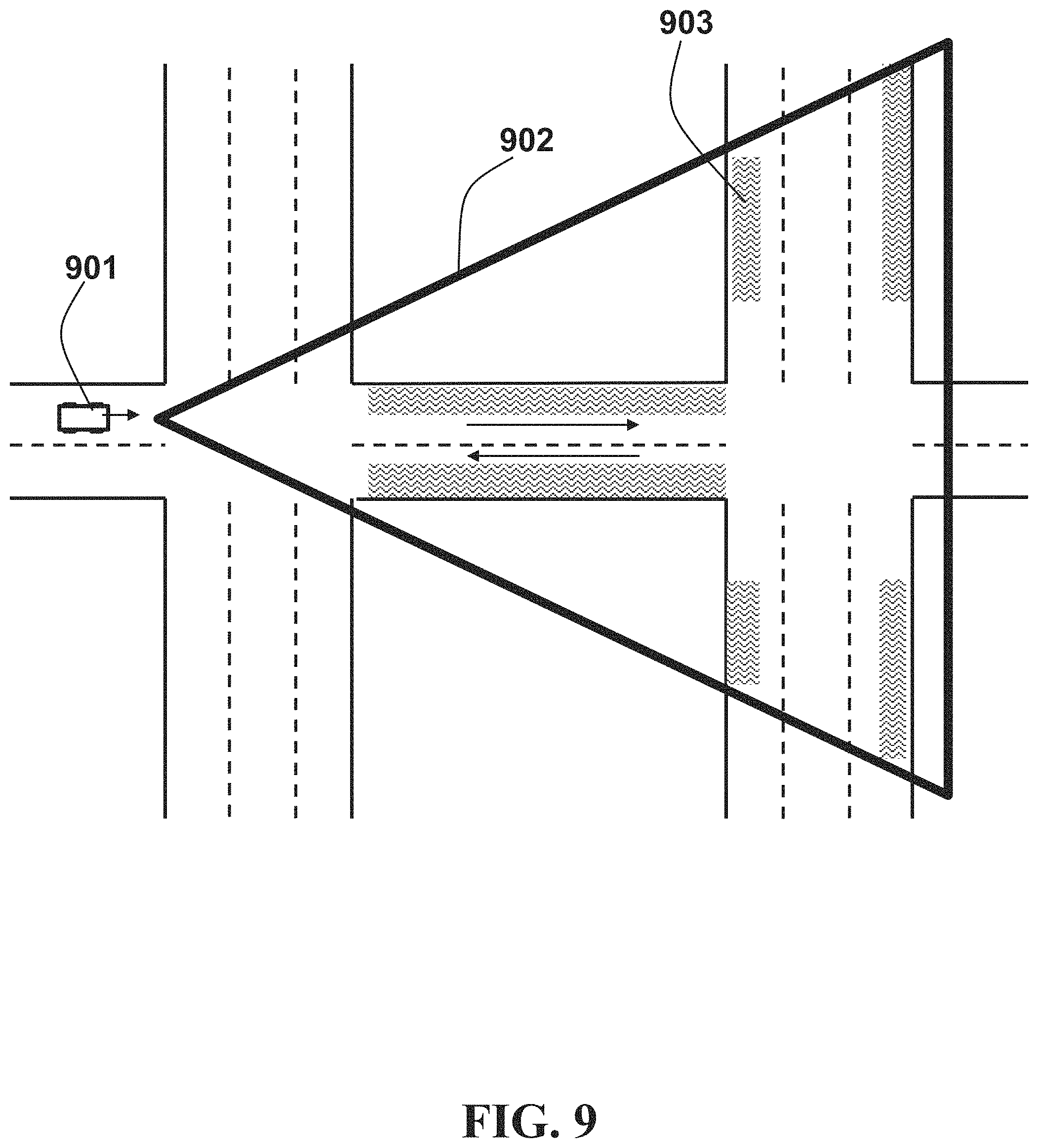 Patent US11772669 Figure 9 – Processing a request signal regarding operation of an autonomous vehicle