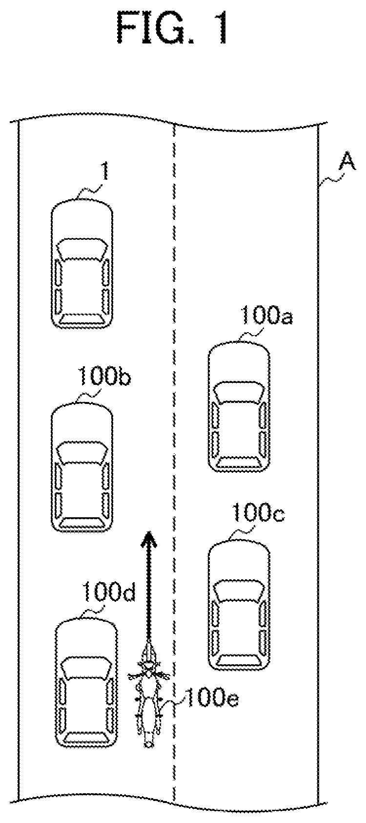 Patent US11772676 Figure 1 – Driving support device