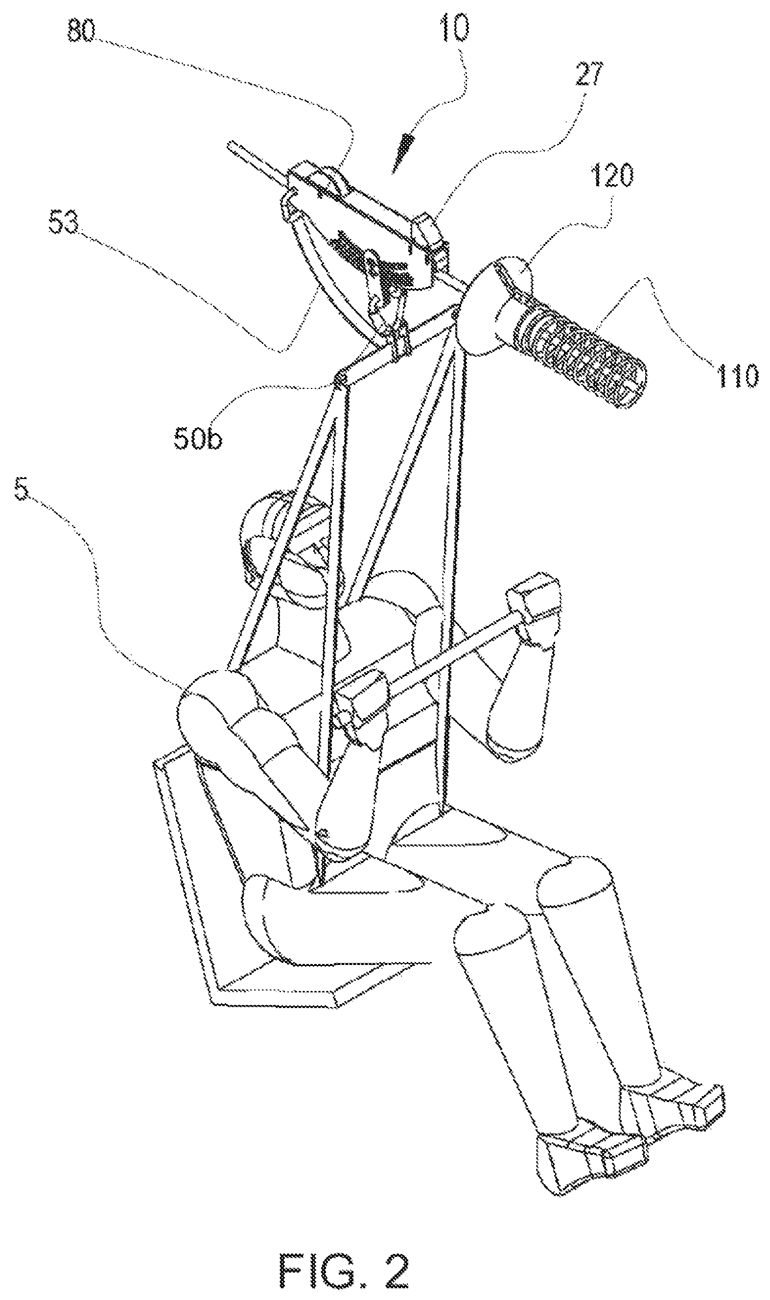 Patent US11772684 Figure 2 – Zipline trolley