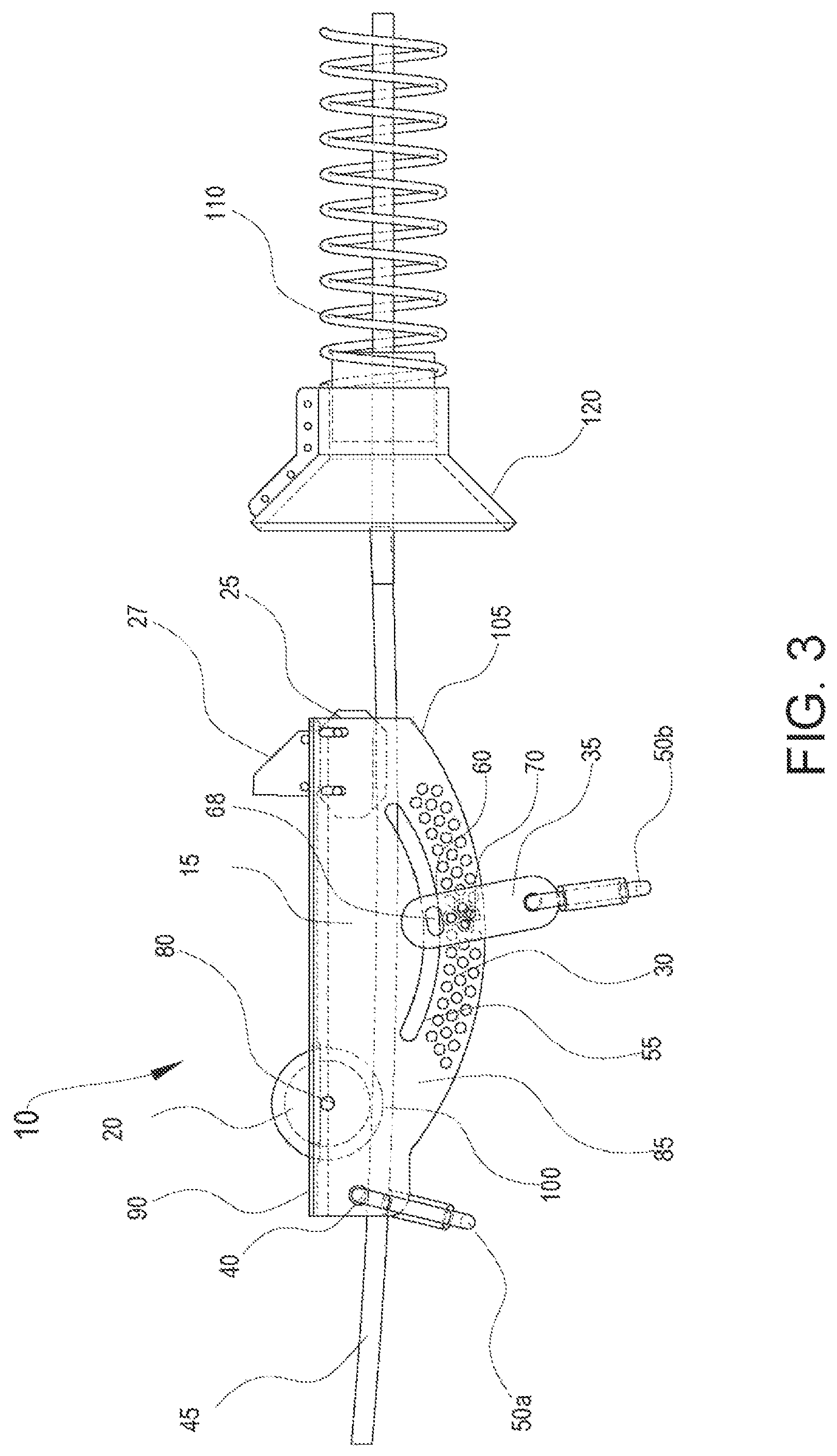 Patent US11772684 Figure 3 – Zipline trolley
