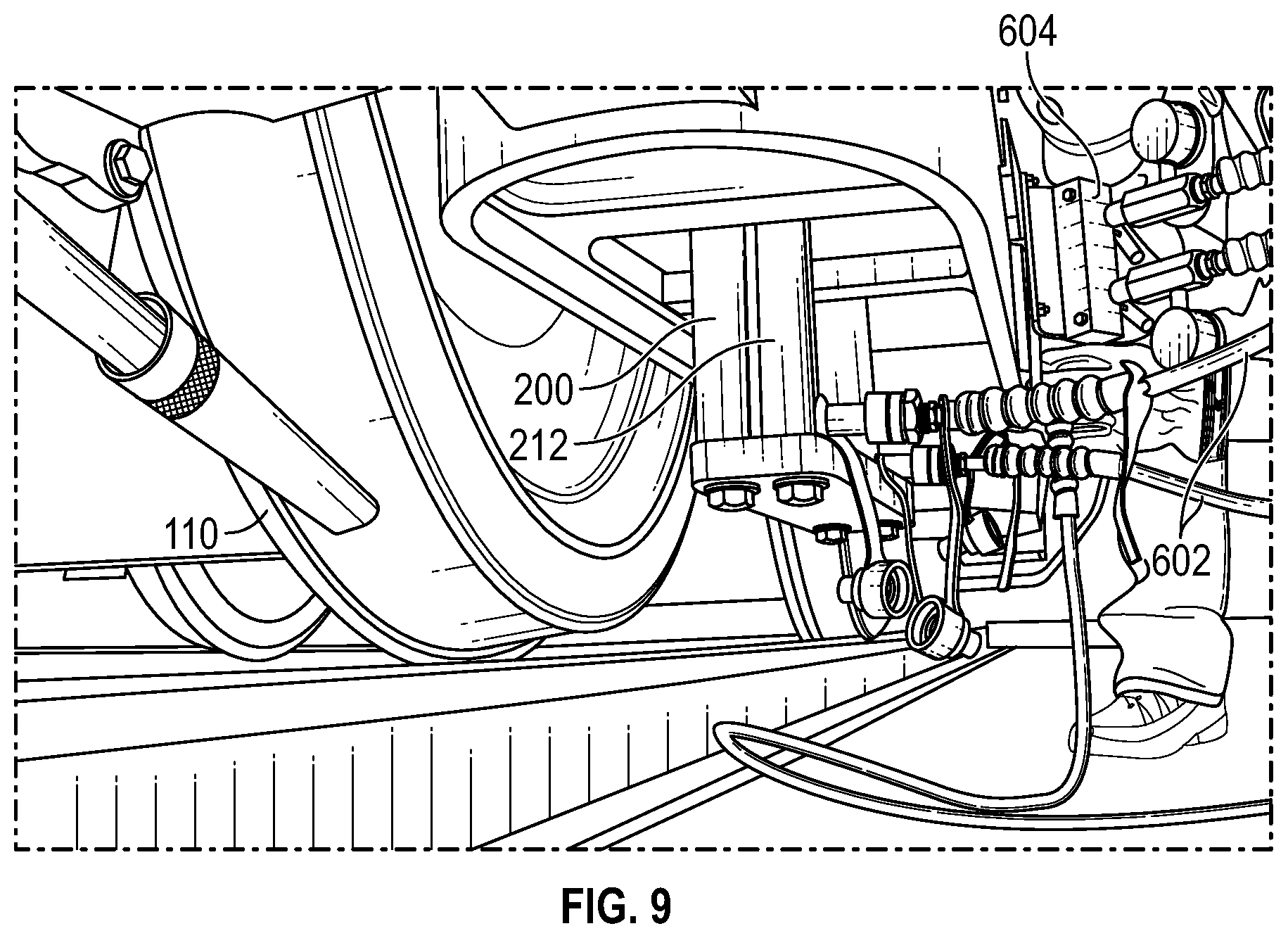 Patent US11772689 Figure 8 – Locked-axle spring compression system and method