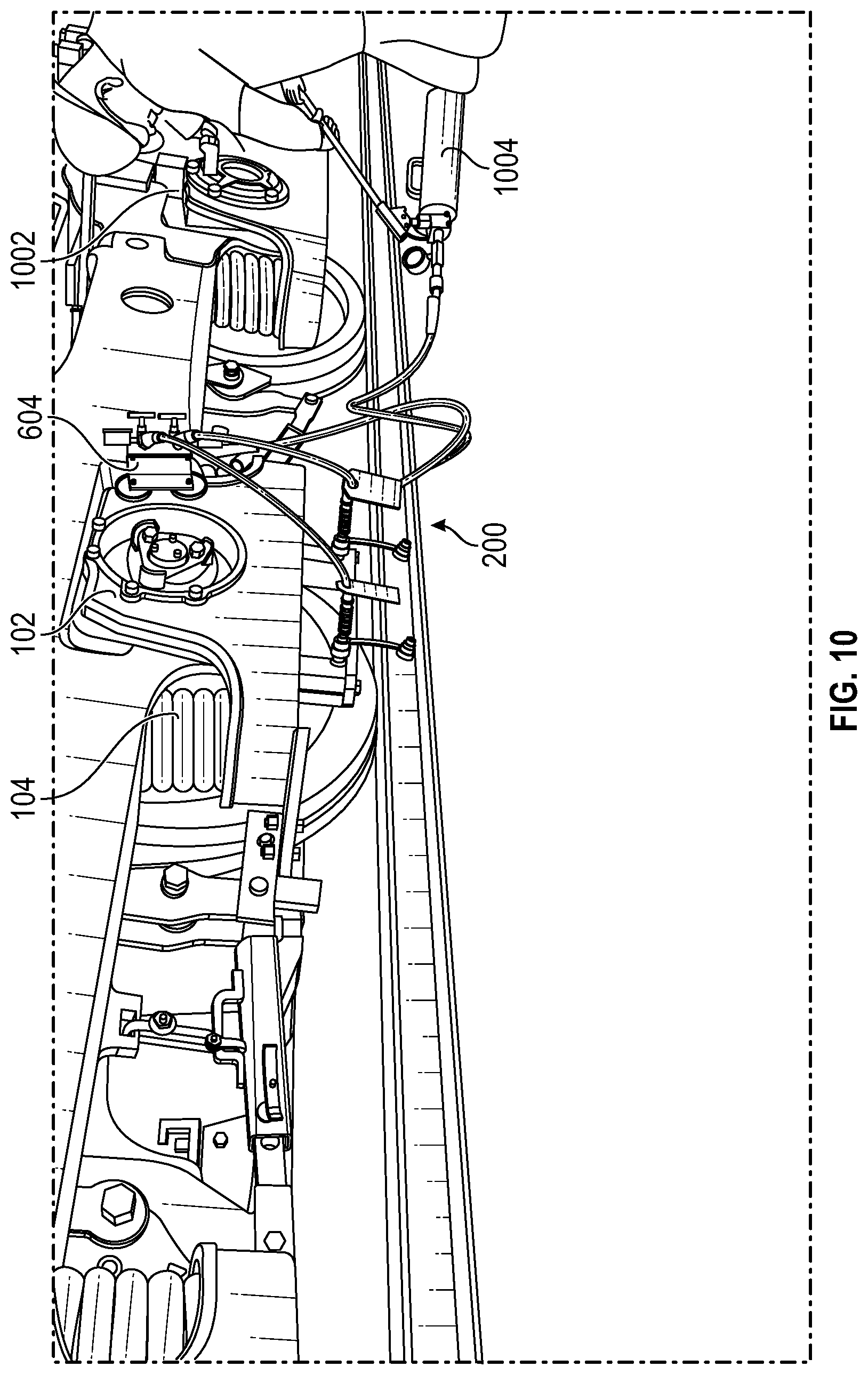 Patent US11772689 Figure 9 – Locked-axle spring compression system and method