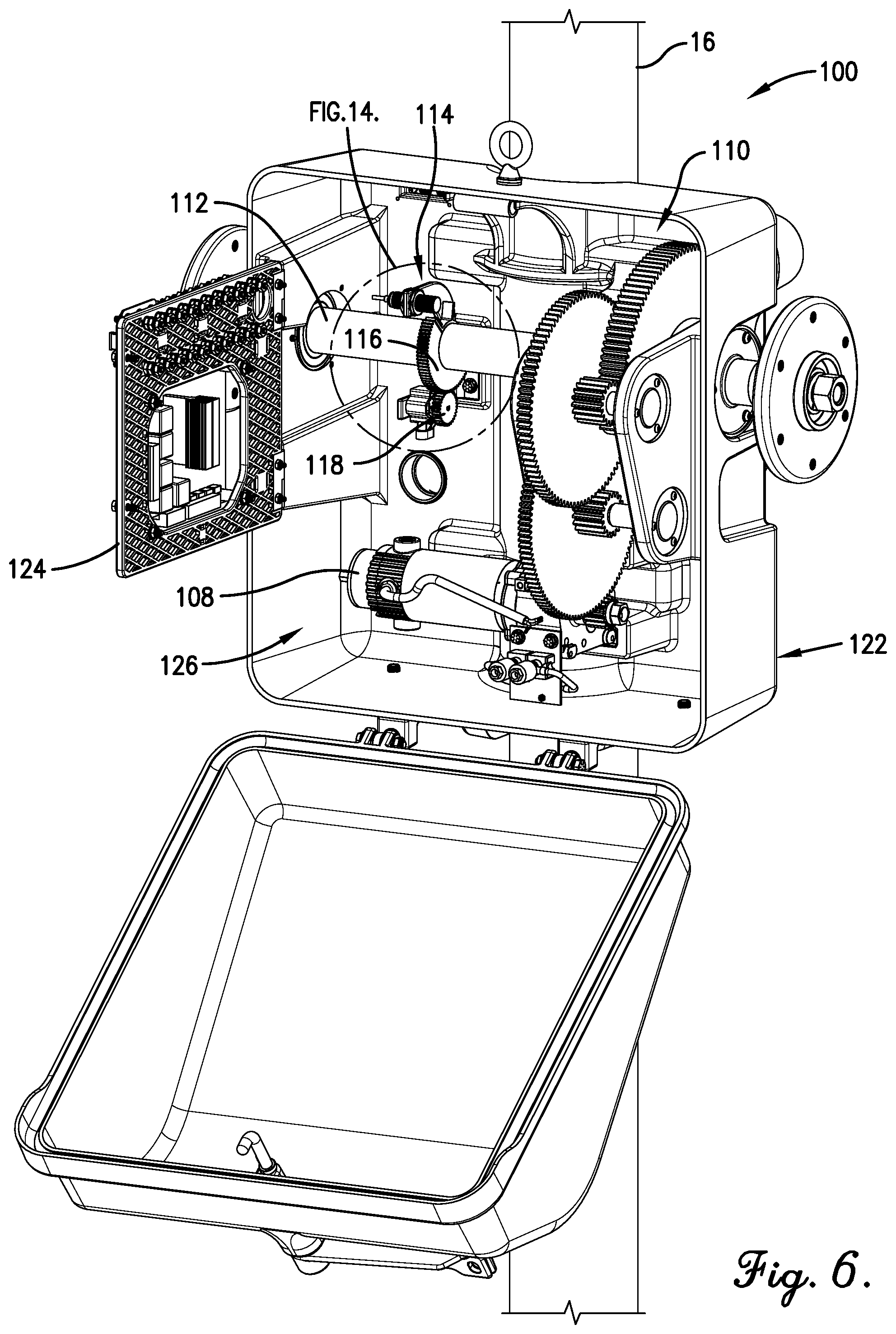 Patent US11772691 Figure 6 – User interface for grade crossing gate controller