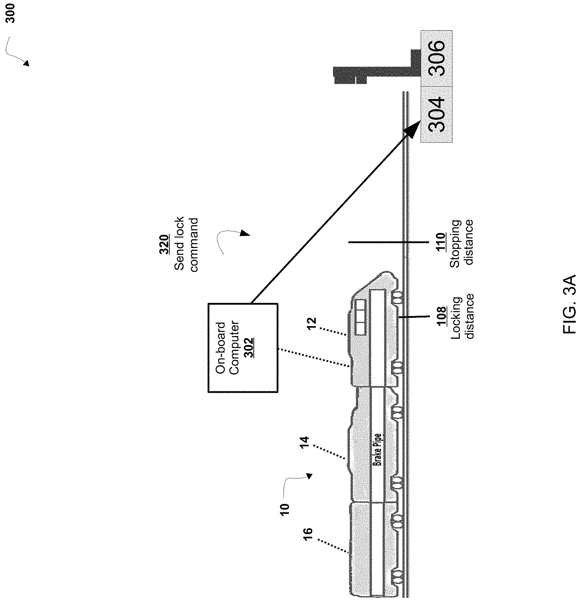 Patent US11772692 Figure 3 – Method and apparatus for vehicle-based switch locking in a rail network