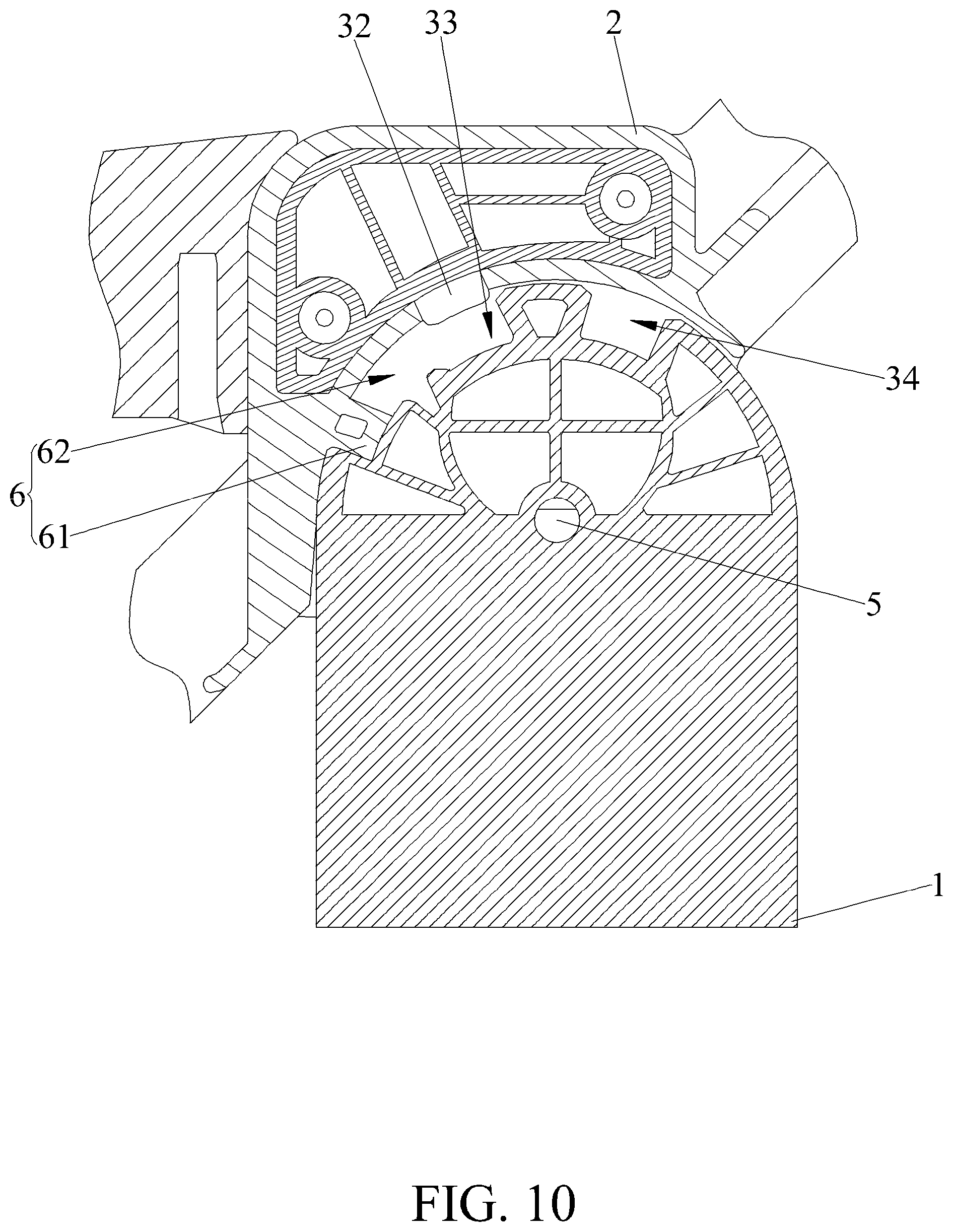 Patent US11772697 Figure 10 – Carrier adjusting mechanism and stroller thereof