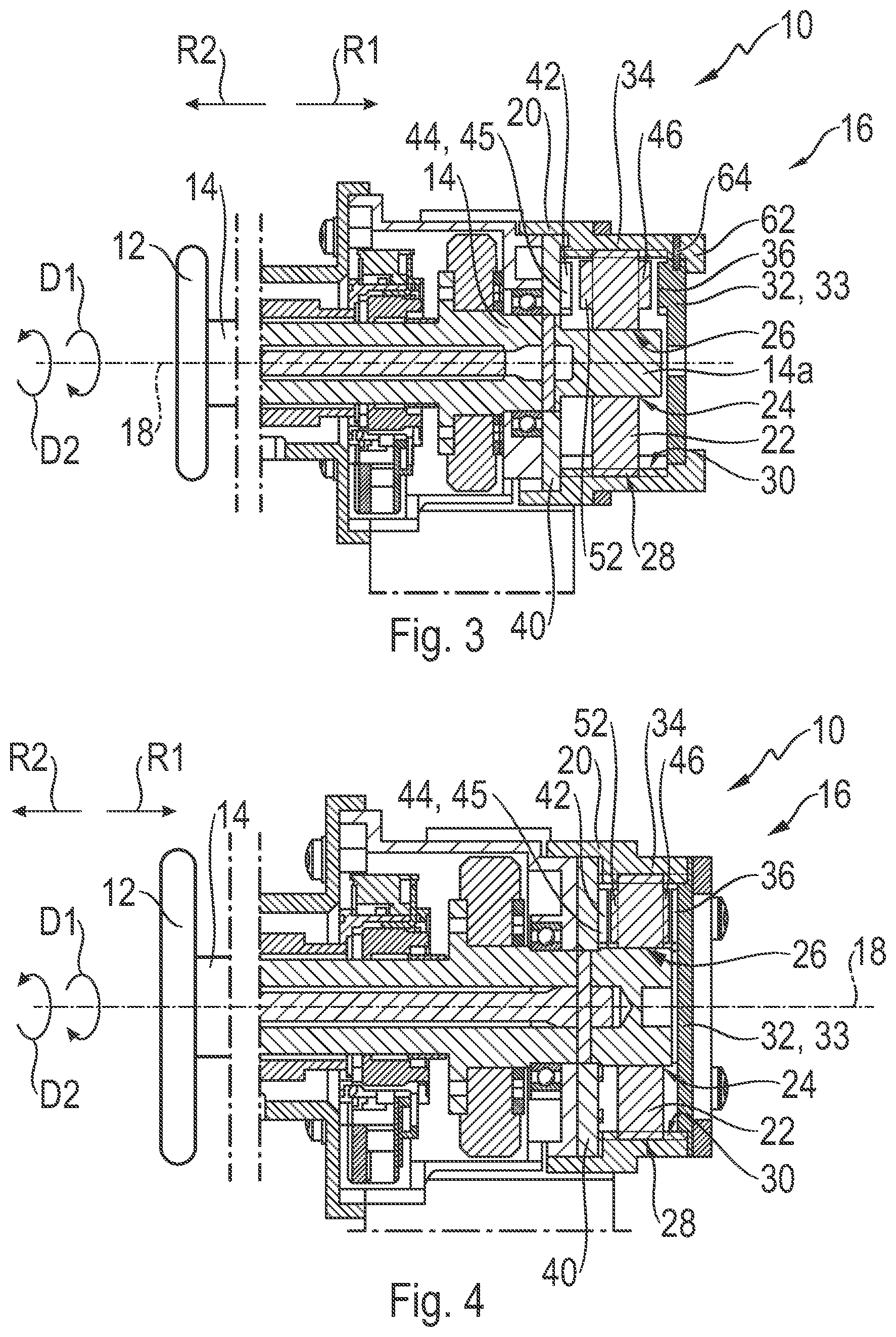 Patent US11772701 Figure 2 – Rotation limitation module and steering wheel module for a steer-by-wire steering system
