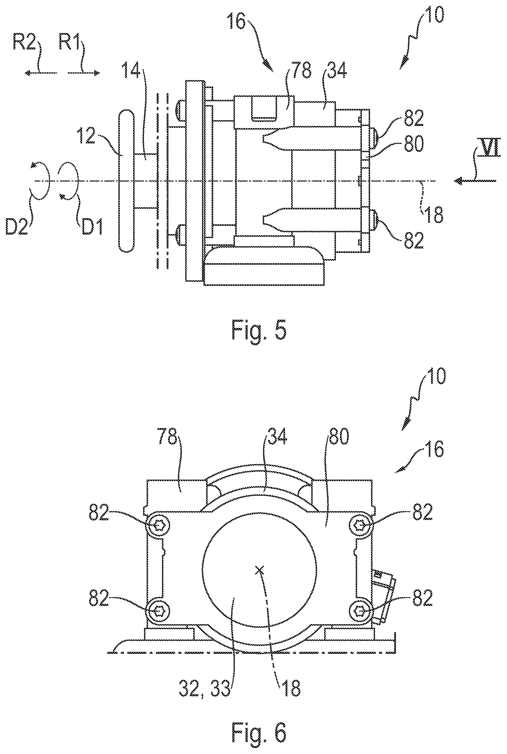 Patent US11772701 Figure 3 – Rotation limitation module and steering wheel module for a steer-by-wire steering system