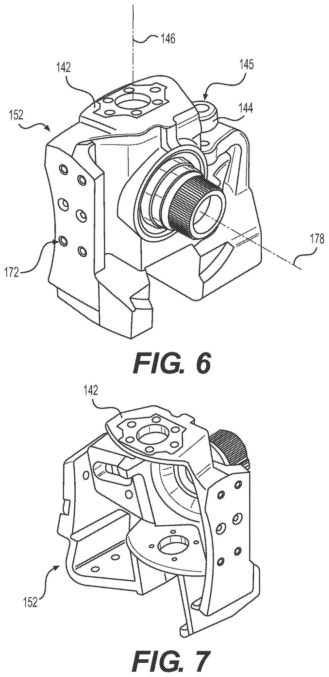 Patent US11772702 Figure 7 – Steering knuckle gearbox assembly