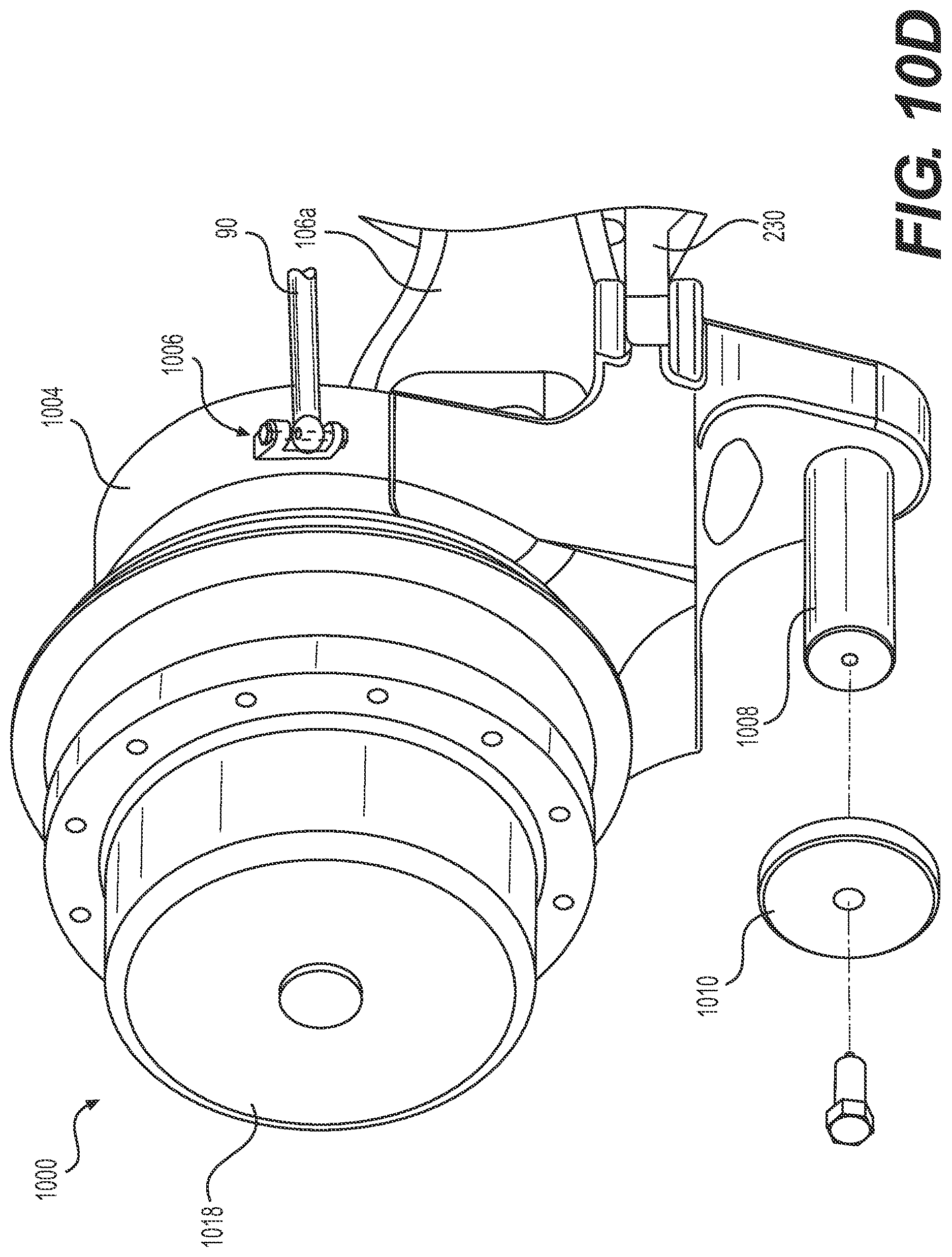 Patent US11772702 Figure 13 – Steering knuckle gearbox assembly