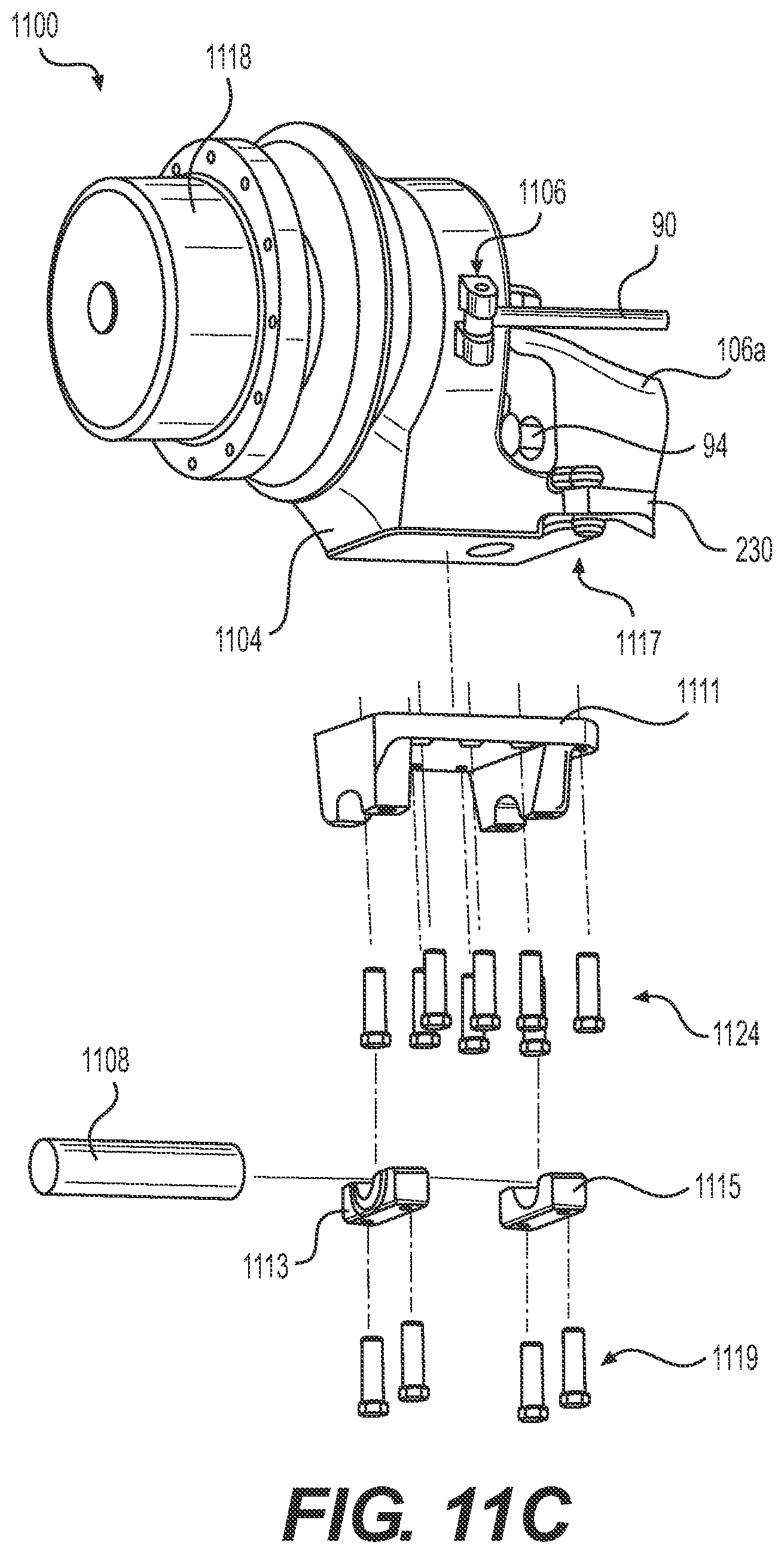 Patent US11772702 Figure 16 – Steering knuckle gearbox assembly