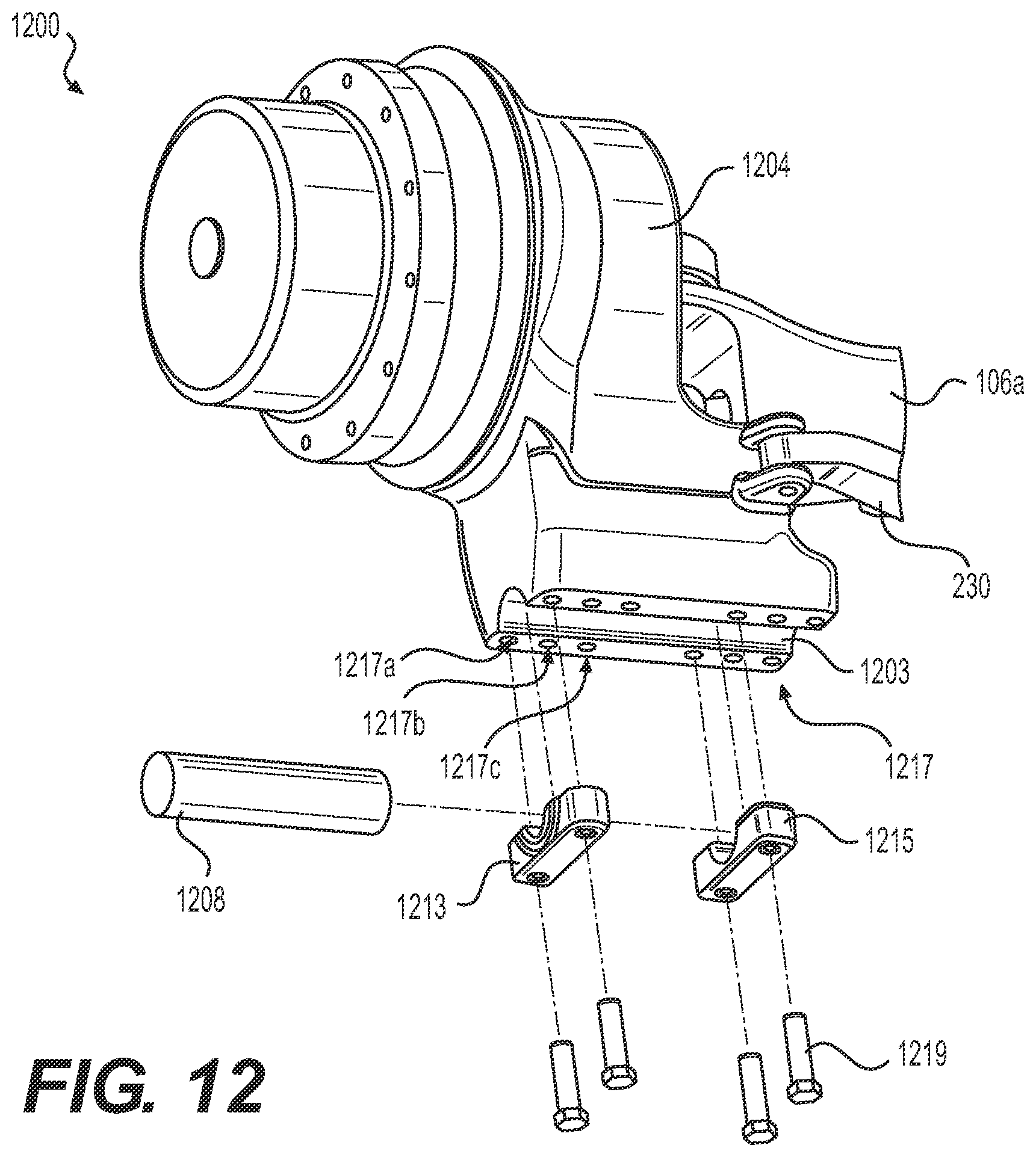 Patent US11772702 Figure 17 – Steering knuckle gearbox assembly