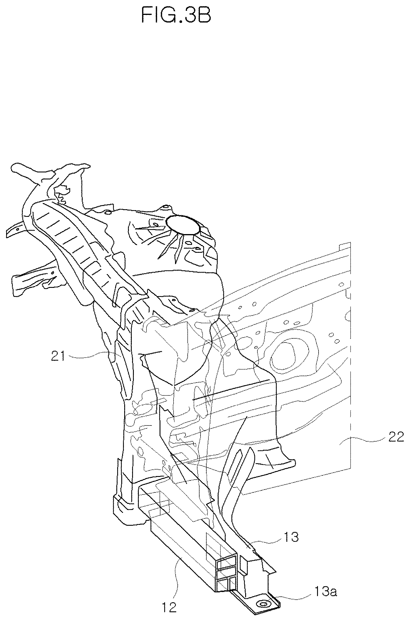Patent US11772705 Figure 4 – Side sill assembly for eco-friendly vehicle