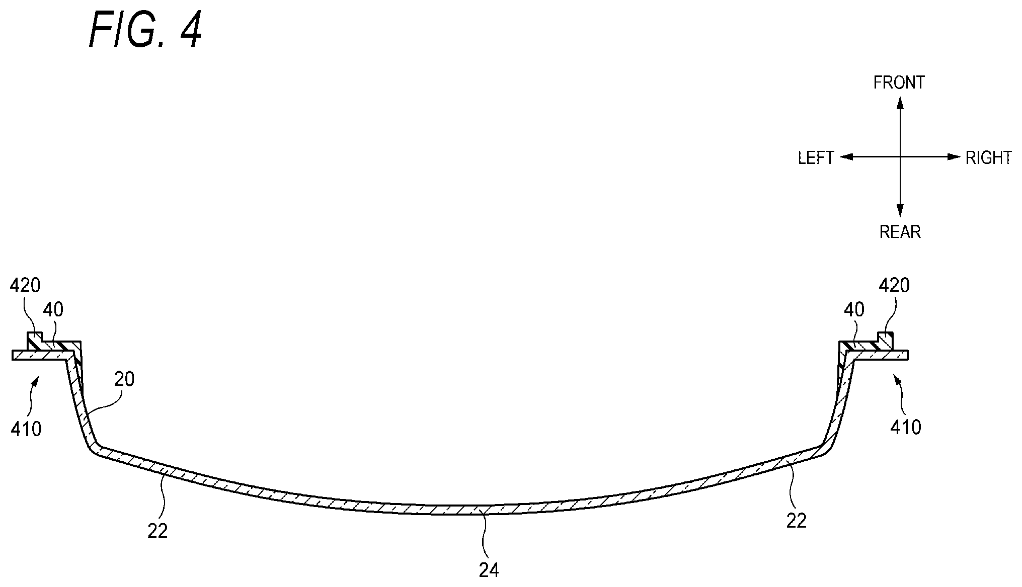 Patent US11772707 Figure 4 – Method of manufacturing vehicle rear module, vehicle back door, vehicle rear module, and vehicle module