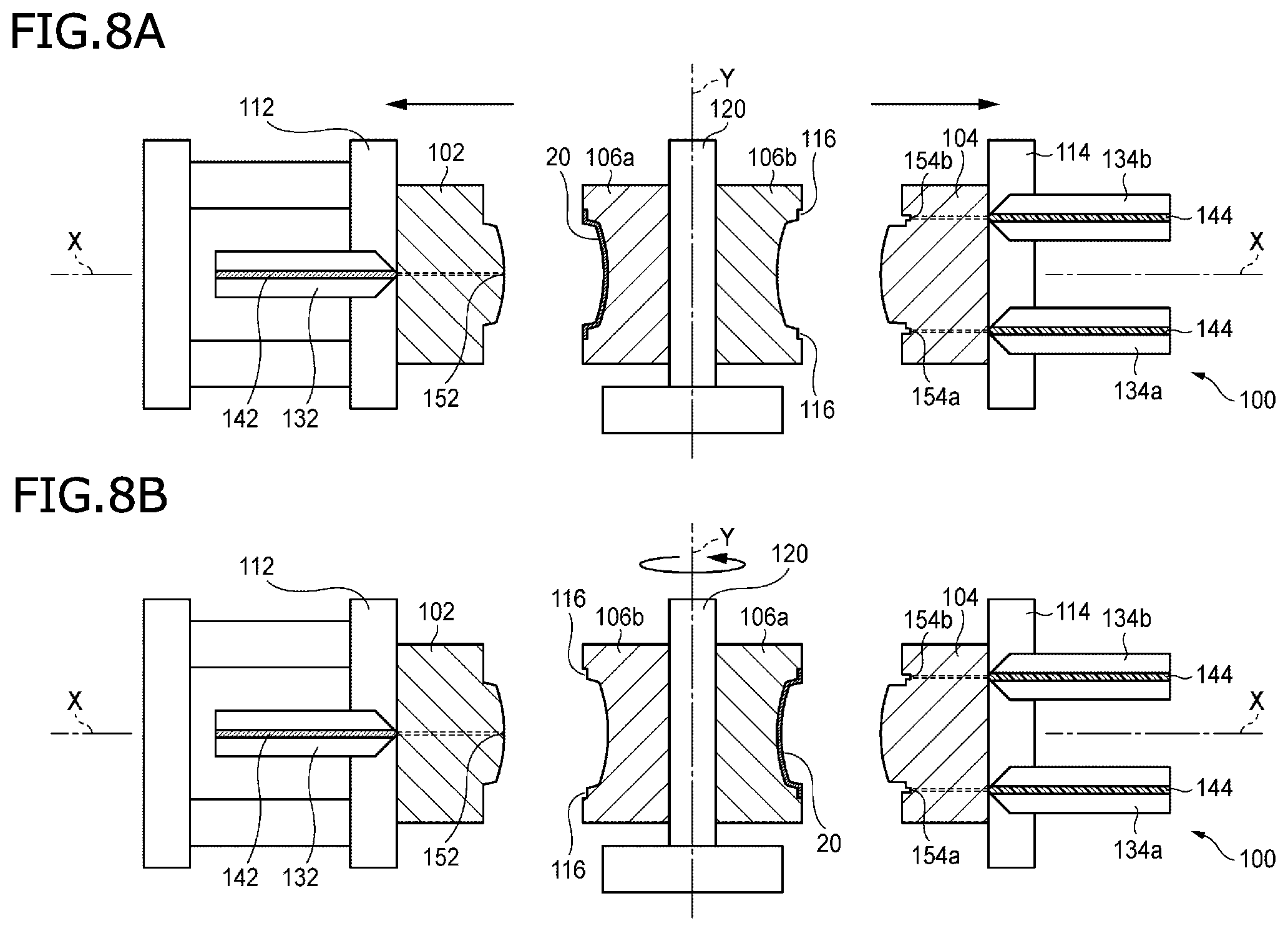 Patent US11772707 Figure 8 – Method of manufacturing vehicle rear module, vehicle back door, vehicle rear module, and vehicle module
