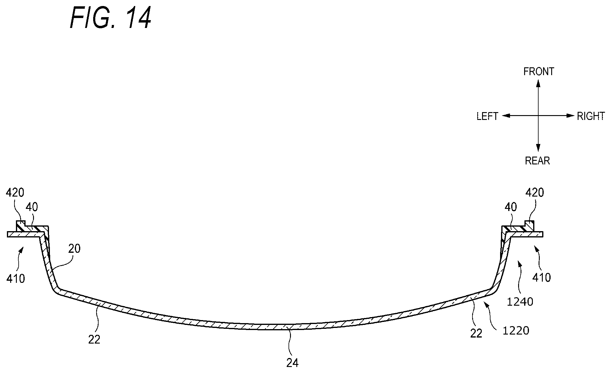 Patent US11772707 Figure 13 – Method of manufacturing vehicle rear module, vehicle back door, vehicle rear module, and vehicle module