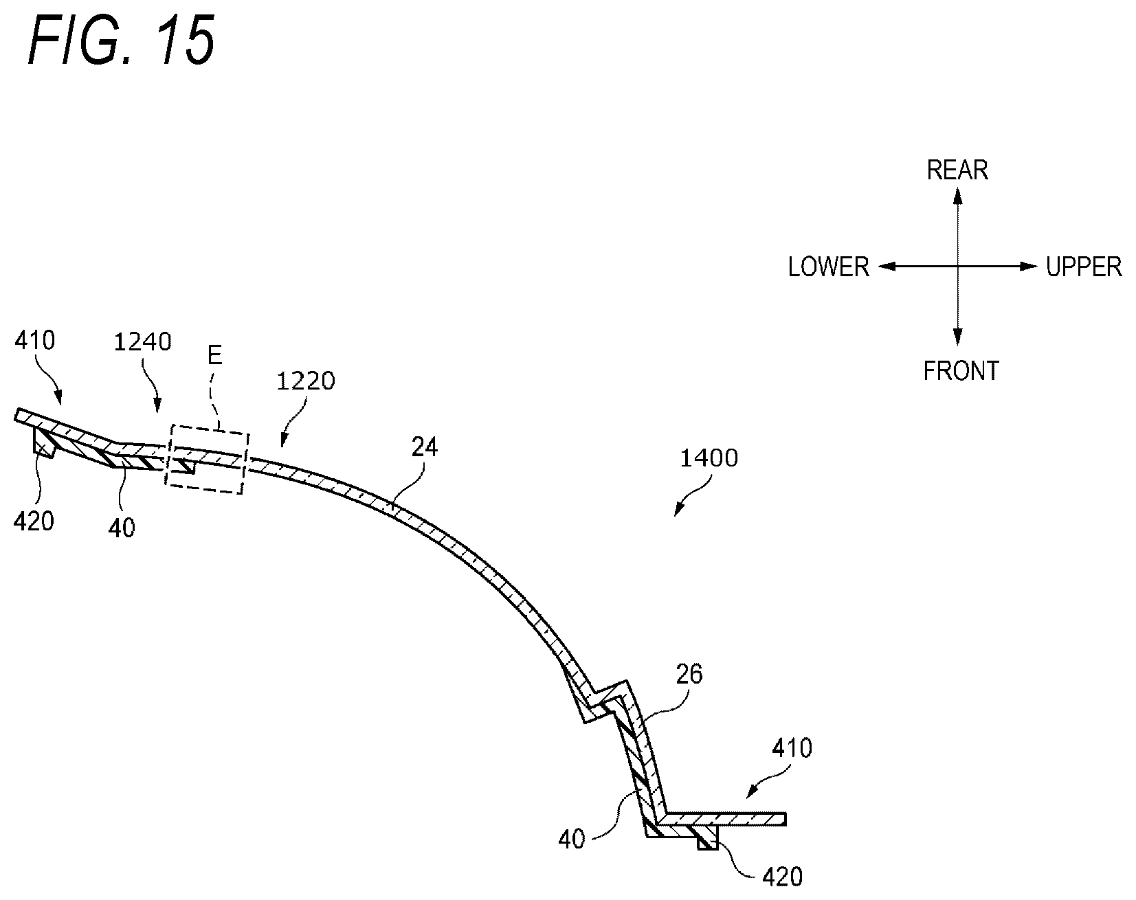 Patent US11772707 Figure 14 – Method of manufacturing vehicle rear module, vehicle back door, vehicle rear module, and vehicle module
