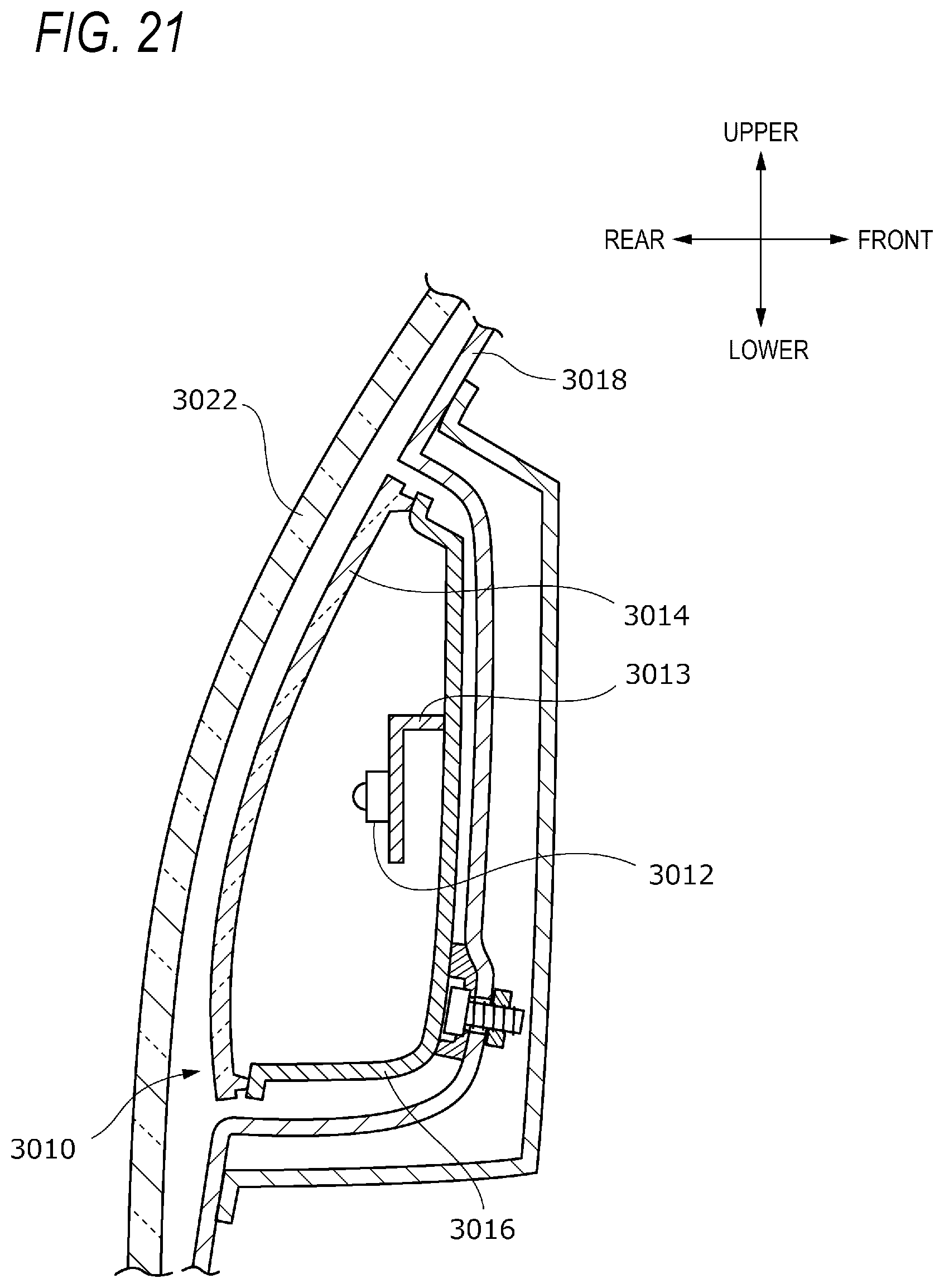 Patent US11772707 Figure 20 – Method of manufacturing vehicle rear module, vehicle back door, vehicle rear module, and vehicle module
