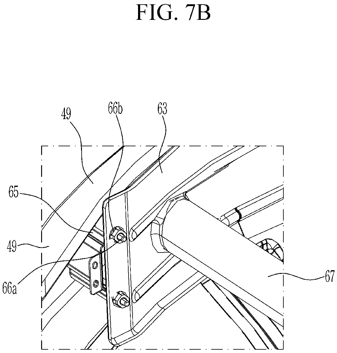 Patent US11772708 Figure 8 – Front vehicle body structure