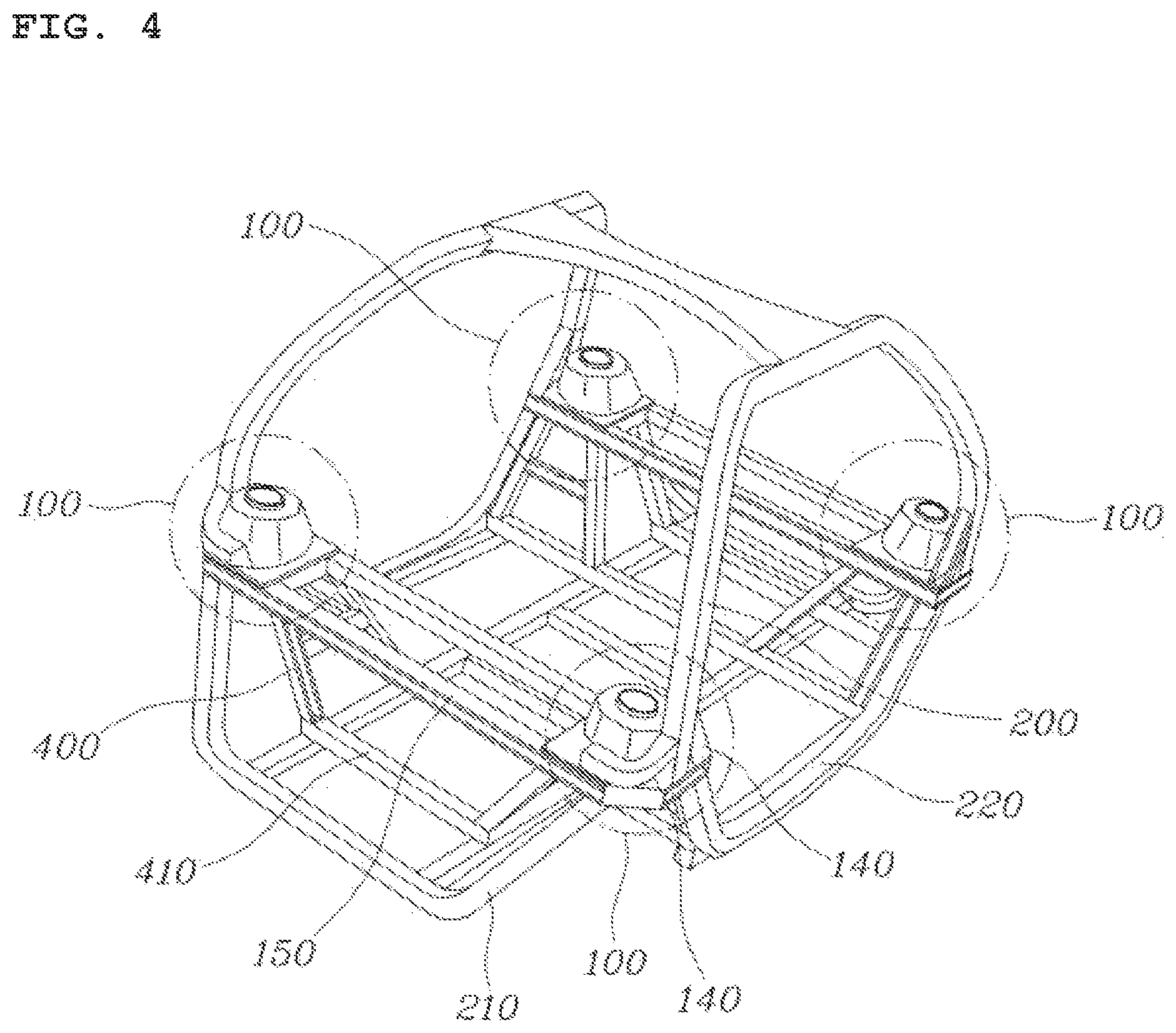 Patent US11772709 Figure 4 – Vehicle body