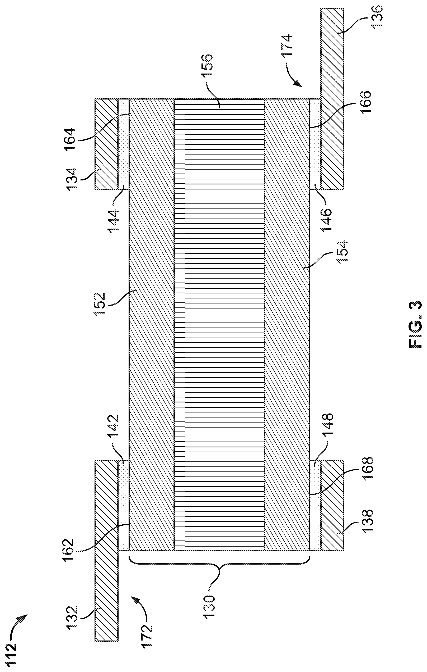 Patent US11772715 Figure 3 – Composite panel with connecting strip and method
