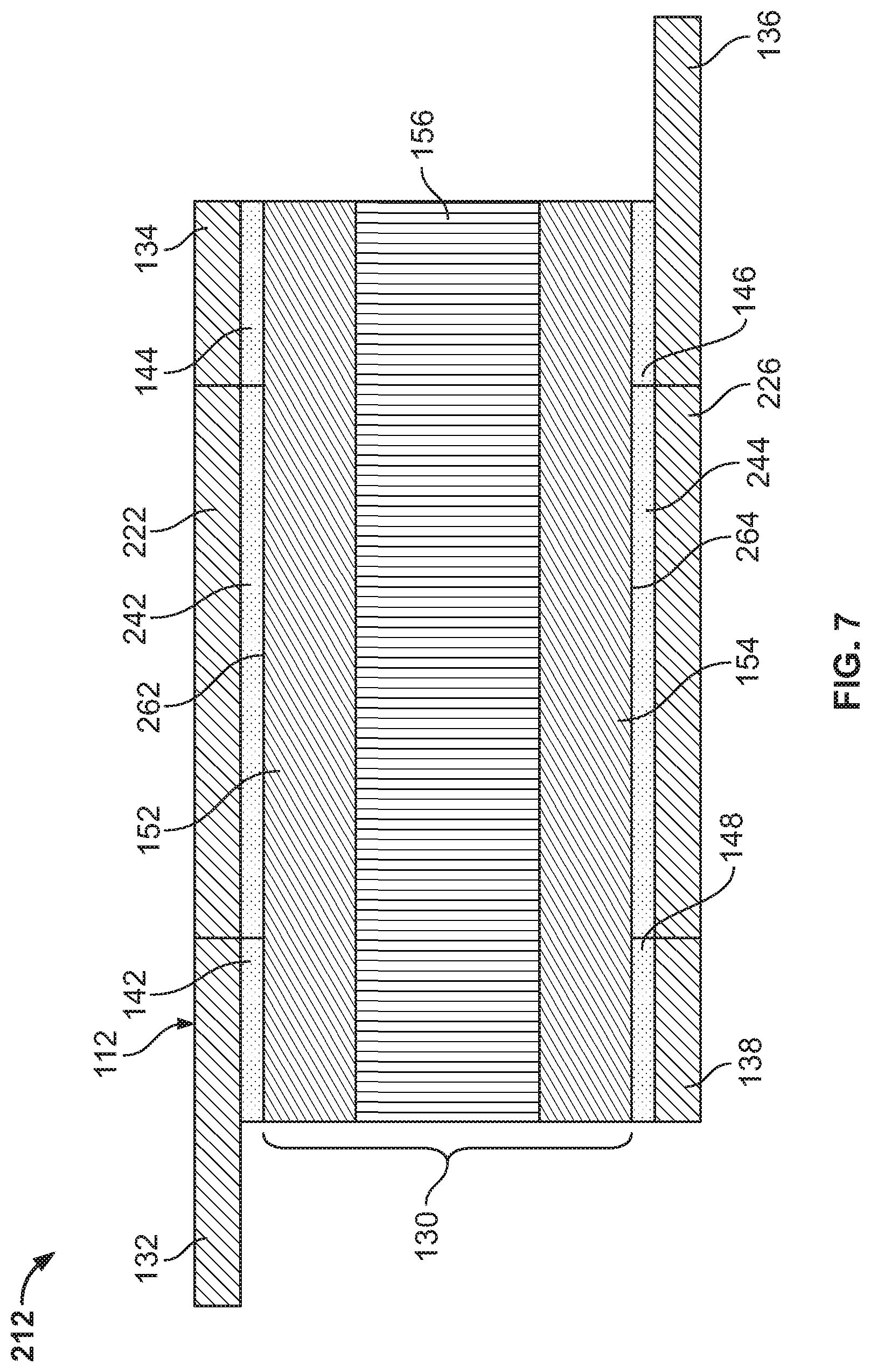 Patent US11772715 Figure 7 – Composite panel with connecting strip and method