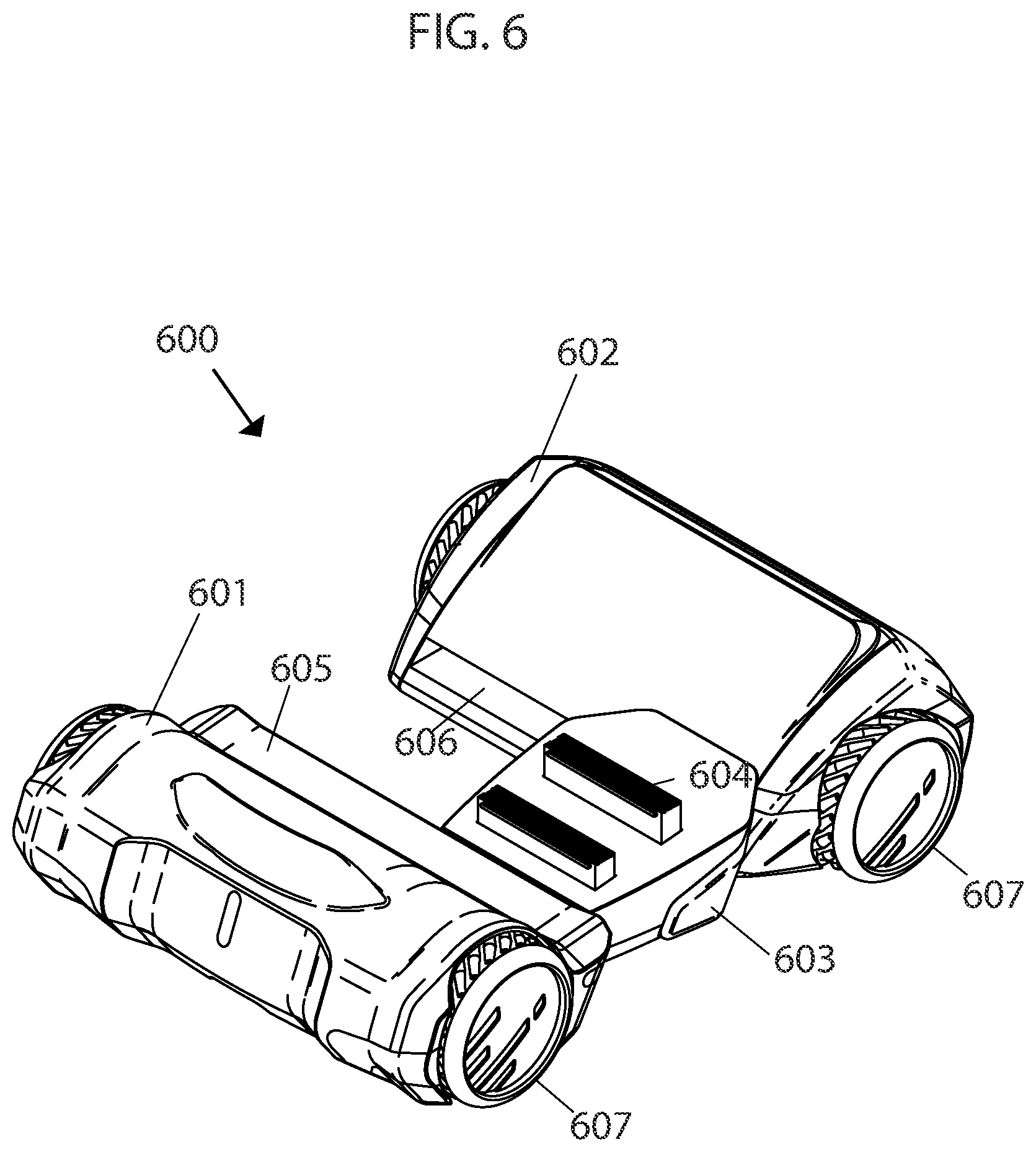 Patent US11772717 Figure 6 – Autonomous versatile vehicle system