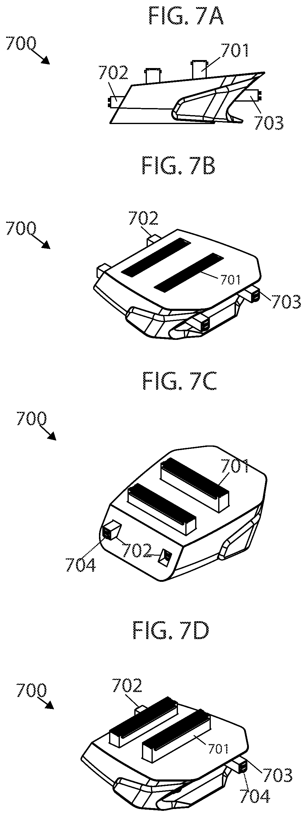 Patent US11772717 Figure 7 – Autonomous versatile vehicle system