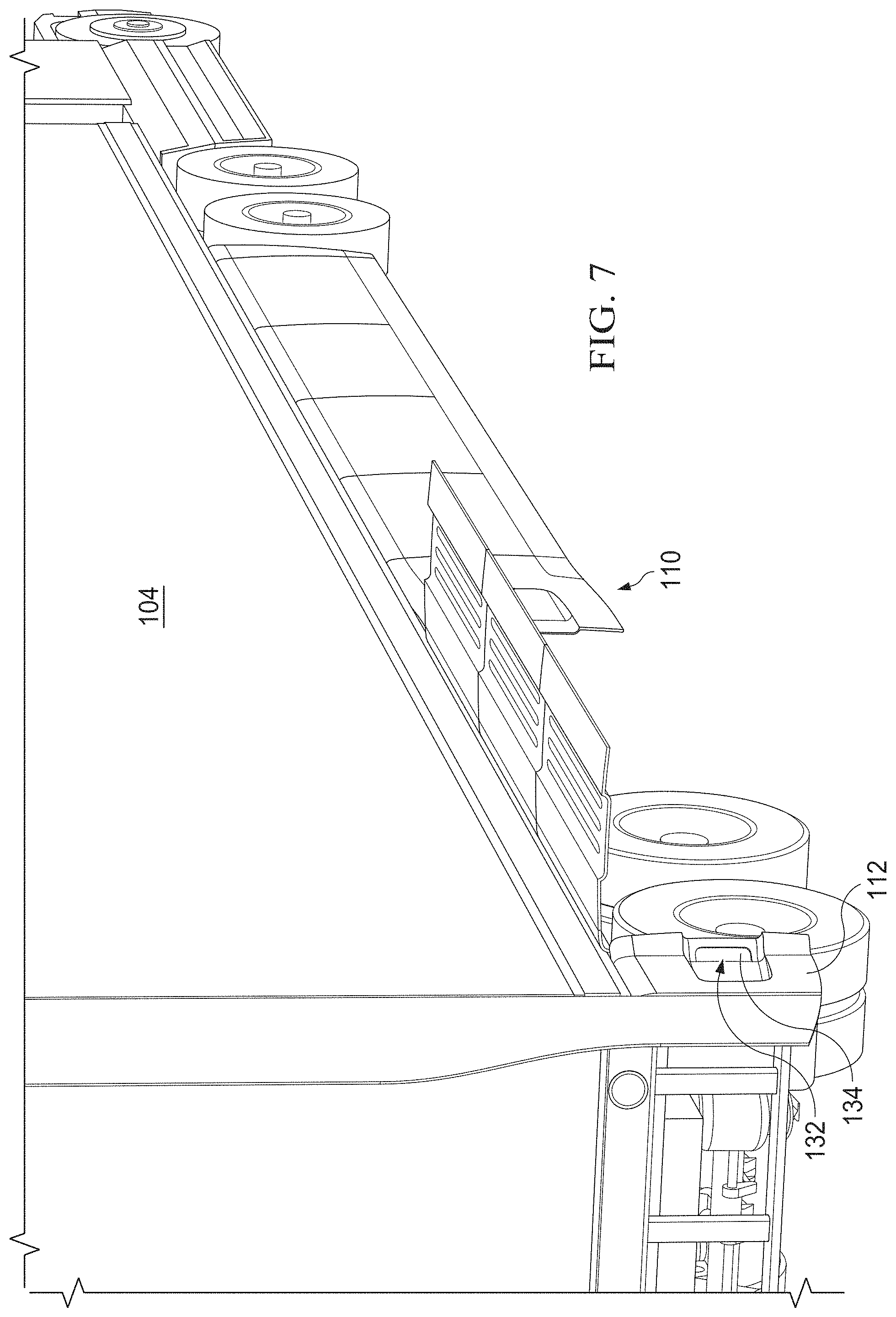 Patent US11772718 Figure 7 – Aerodynamic trucking systems