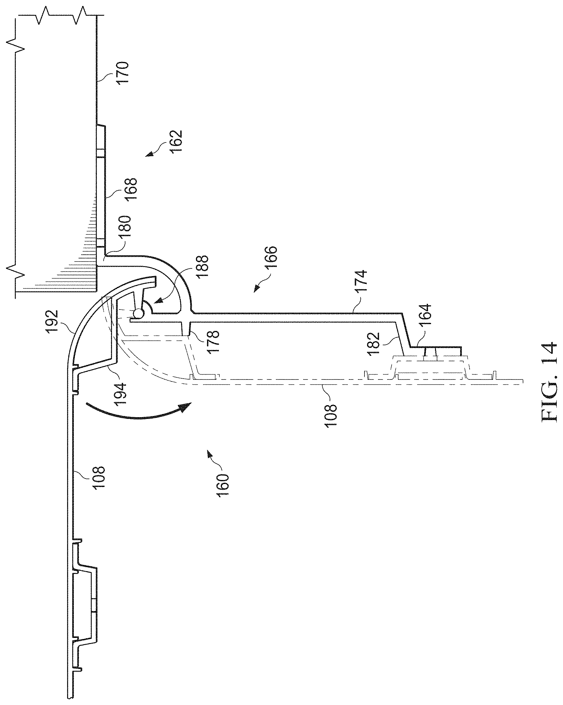 Patent US11772718 Figure 14 – Aerodynamic trucking systems