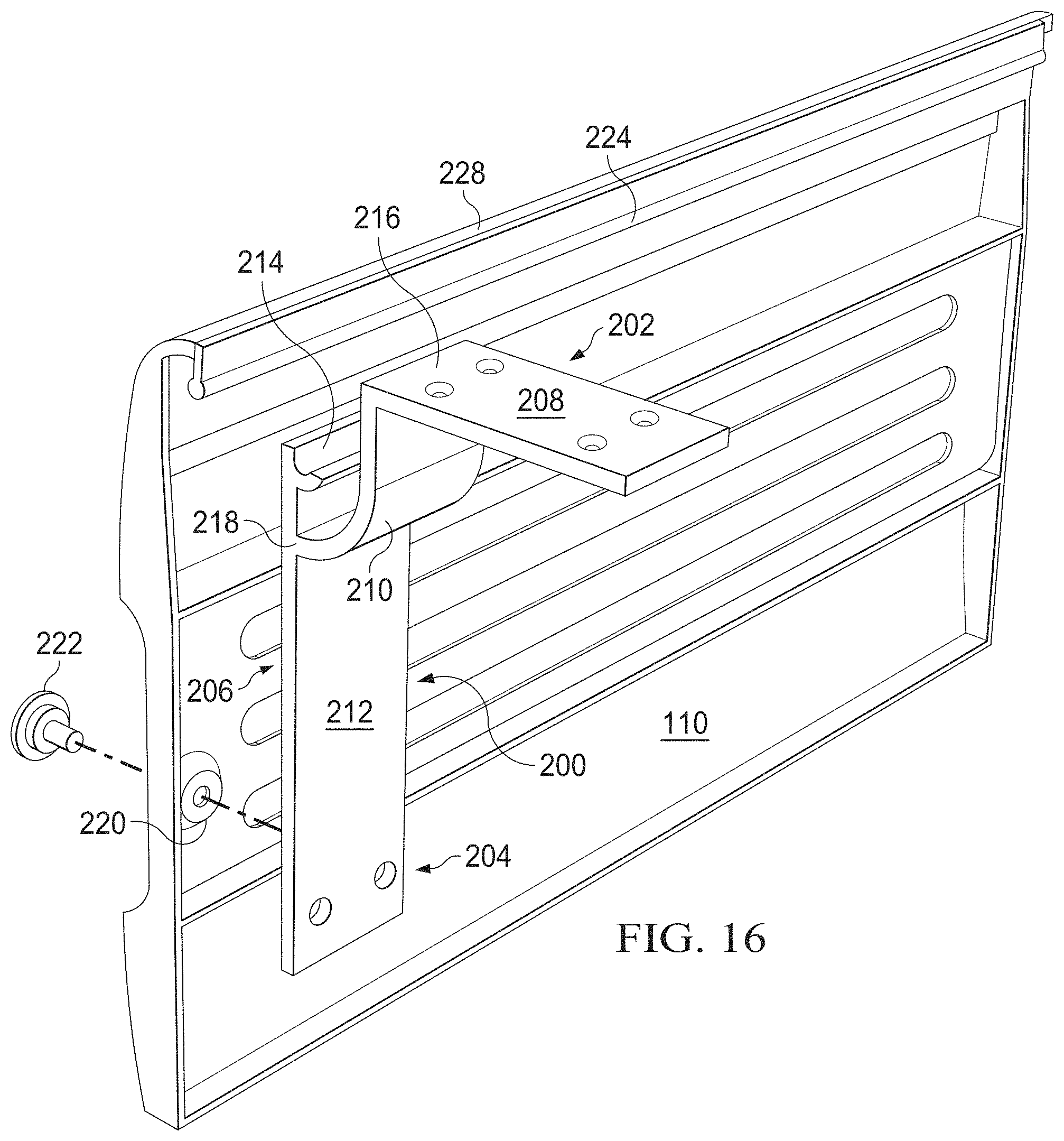 Patent US11772718 Figure 16 – Aerodynamic trucking systems