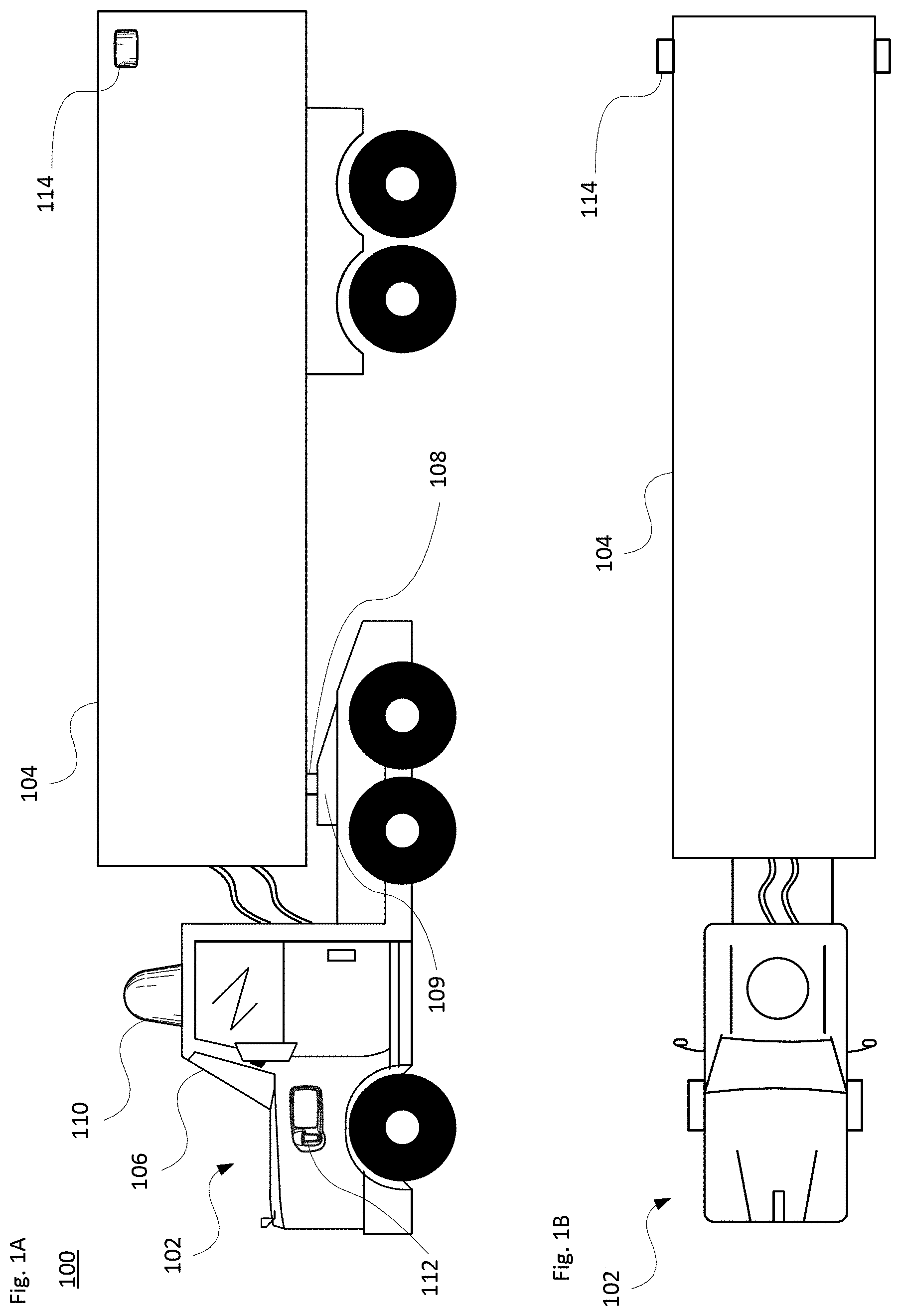 Patent US11772719 Figure 1 – Efficient autonomous trucks