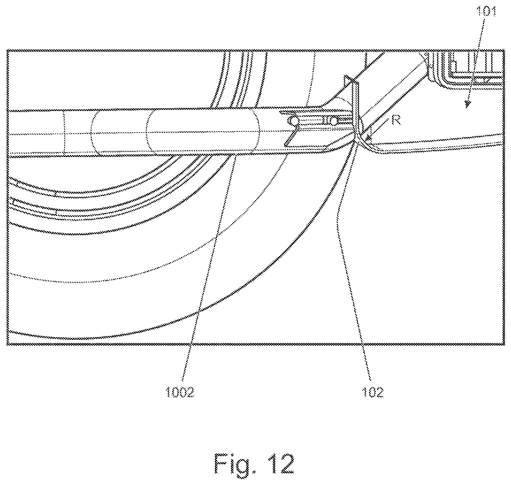 Patent US11772722 Figure 12 – Active diffuser mechanism